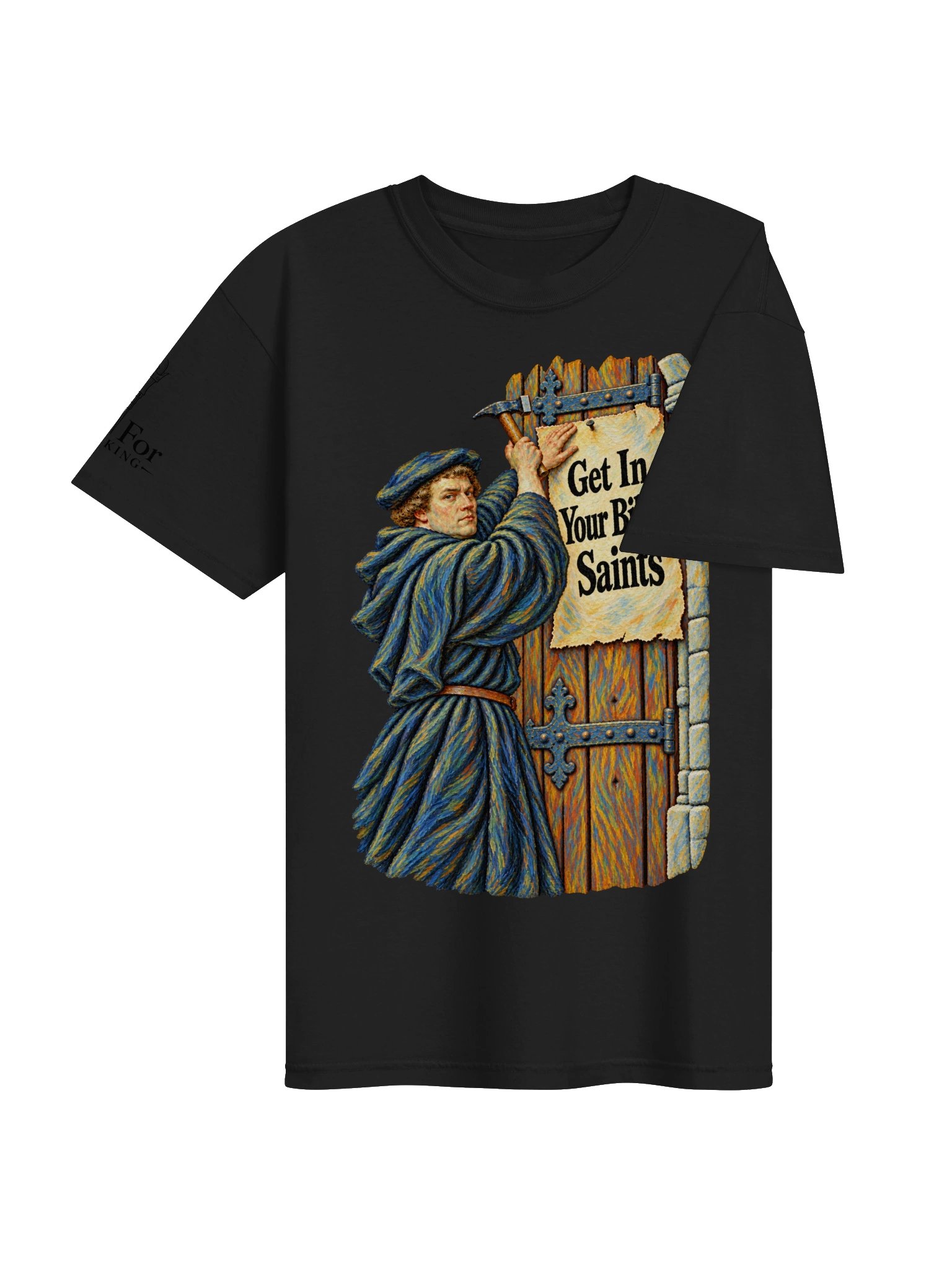 Get in your Bible, Saints | Reformed Christian T shirt product image (29)
