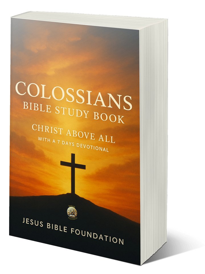 Colossians Bible Study Book: Christ Above All With A 7 Days Devotional product image (1)