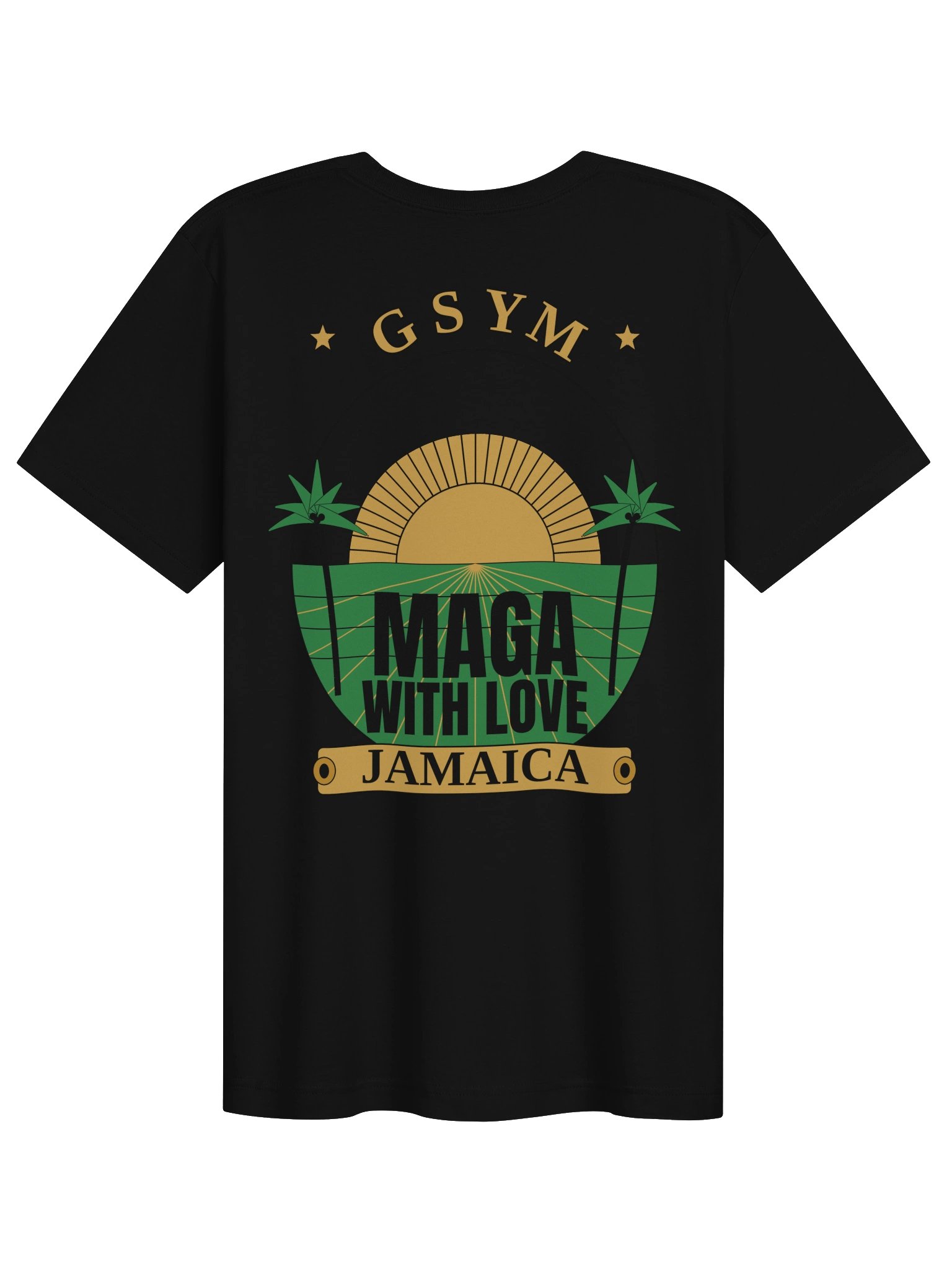 GSYM / MAGA With Love / Jamaica — Retro Tee (Back Print) product image (2)