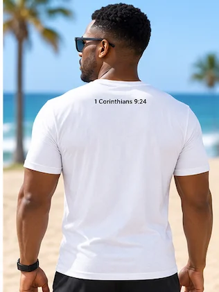 His House Mens Performance T-Shirt - White by His House