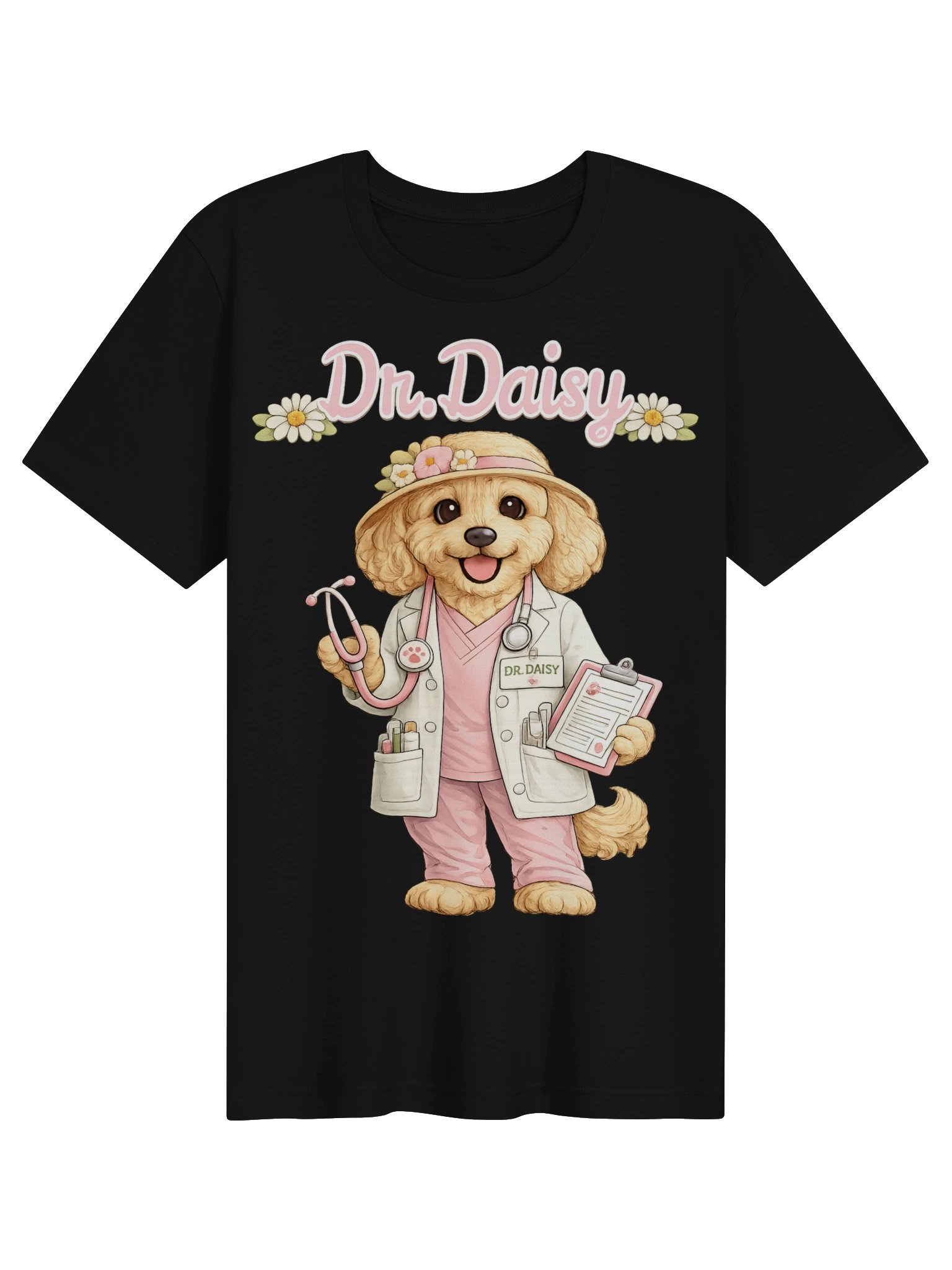 Dr. Daisy Cute Dog Nurse Tee product image (5)