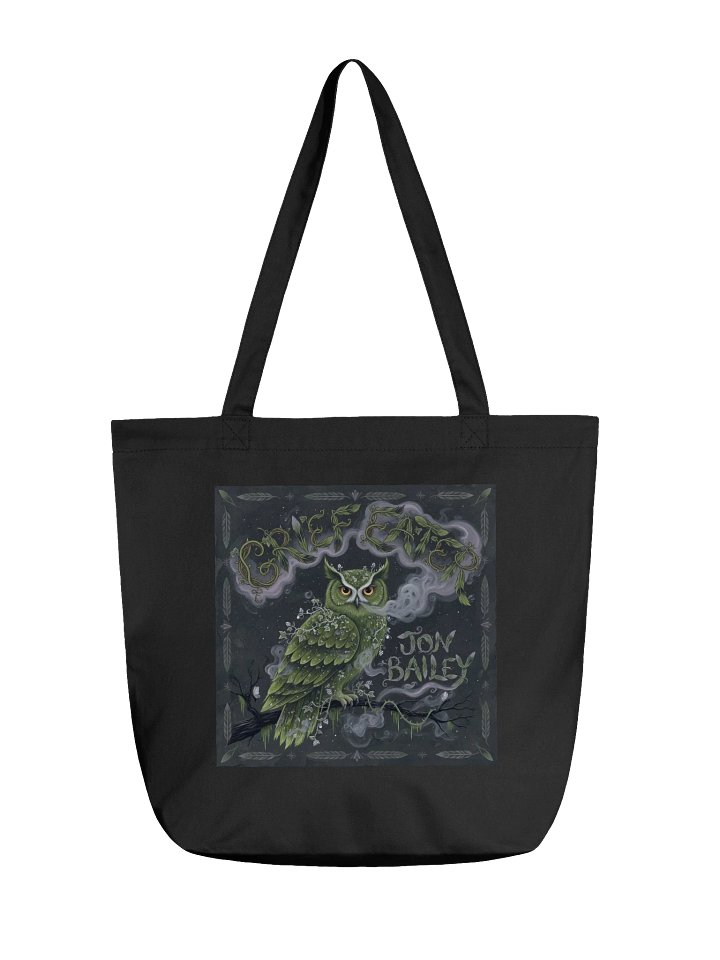 Haunted Bird Tote — Moss Owl product image (1)