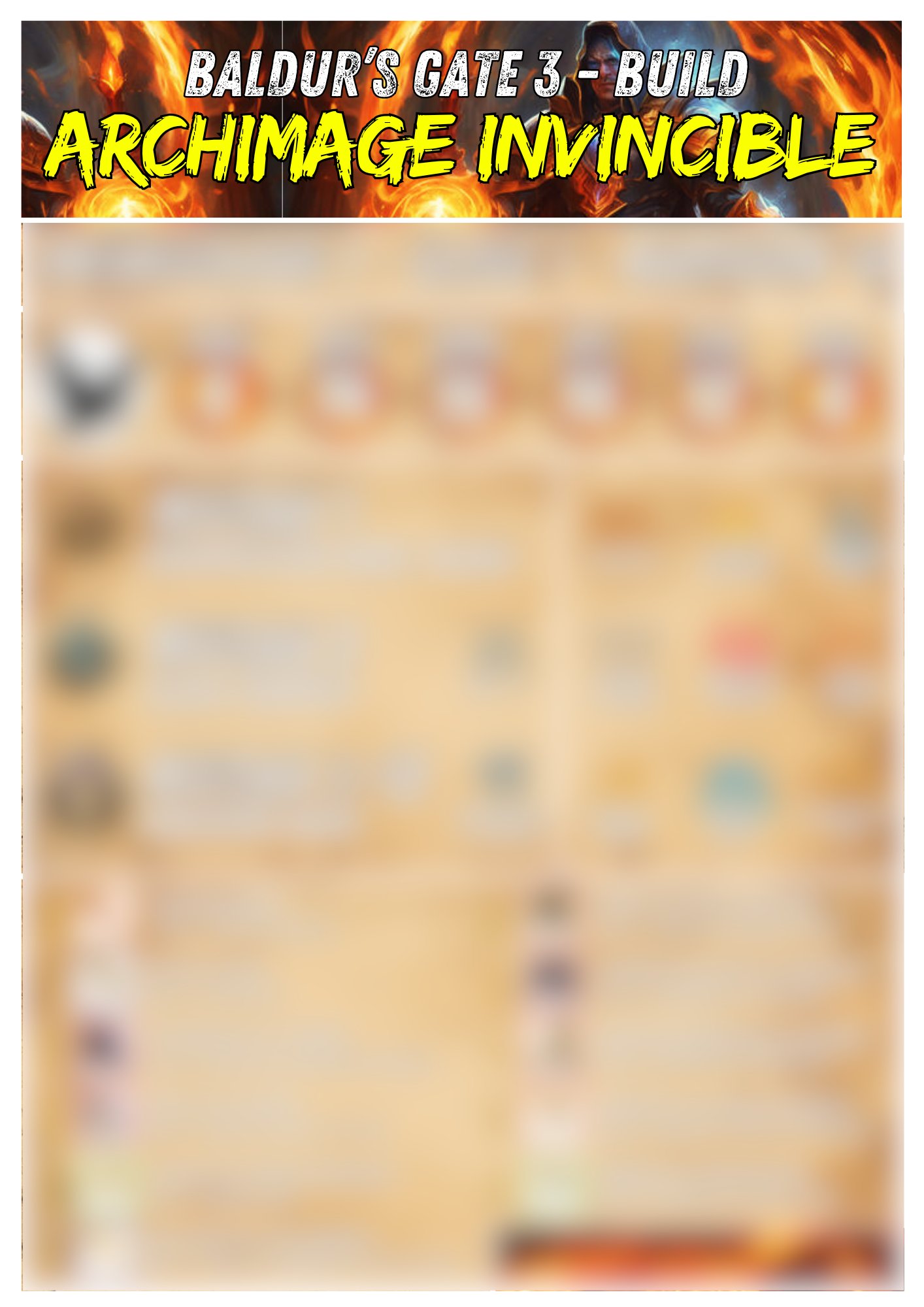 PACK de 6 Builds Baldur's Gate 3 product image (7)