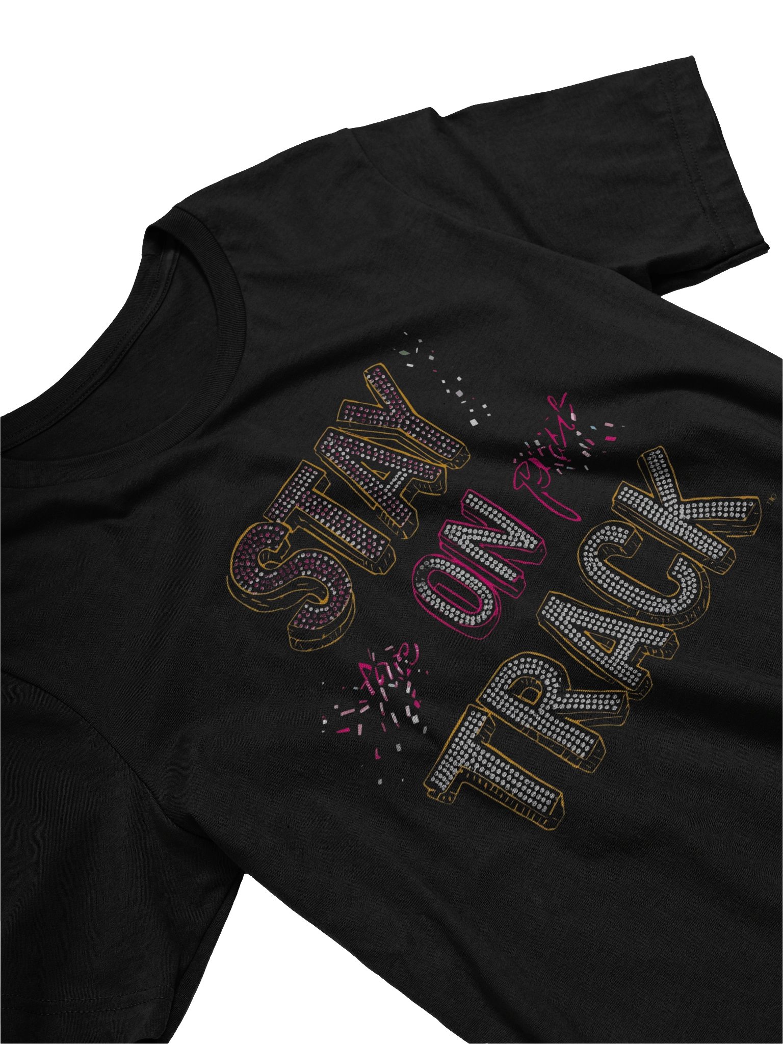 Stay On Track - Sequin Shine On T-Shirt product image (3)