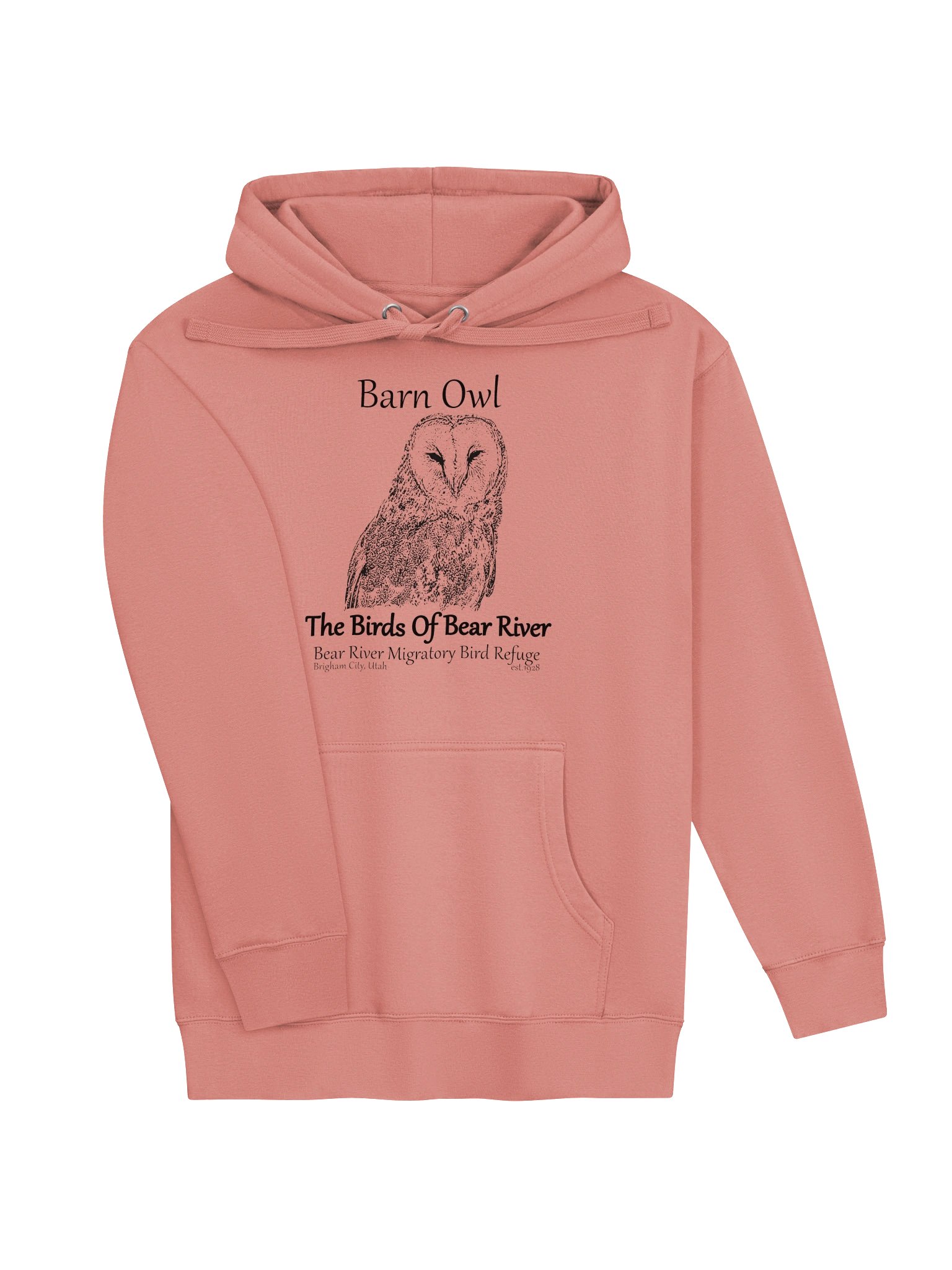 Birds of Bear River Barn Owl Premium Unisex Hoodie product image (19)