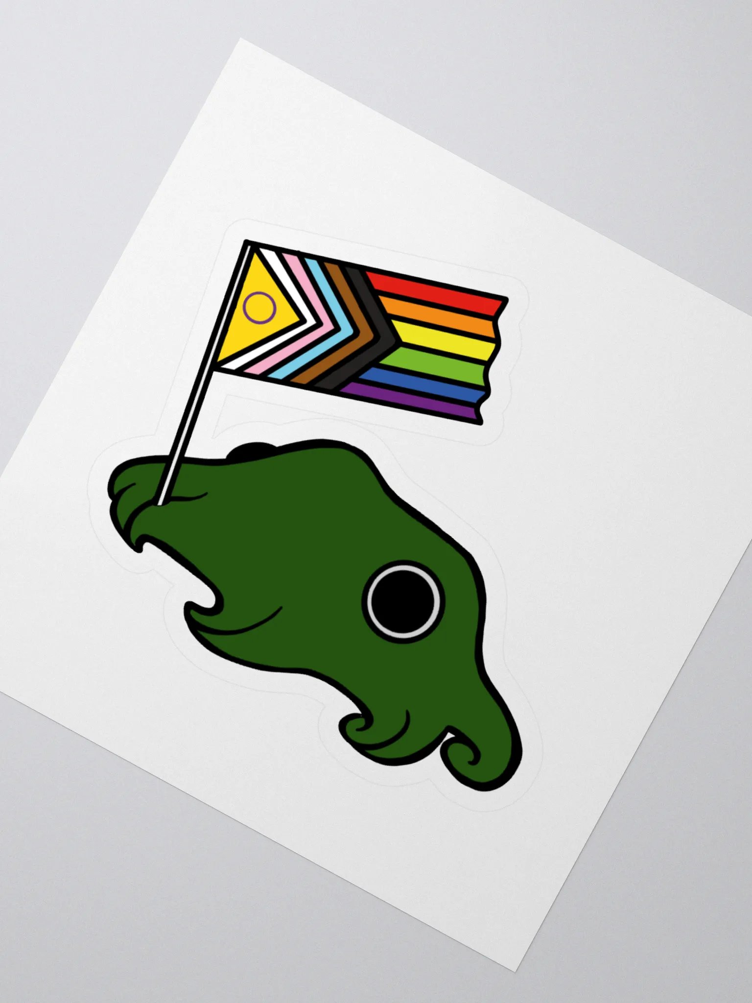 Inclusive Pride Flag Sticker product image (2)
