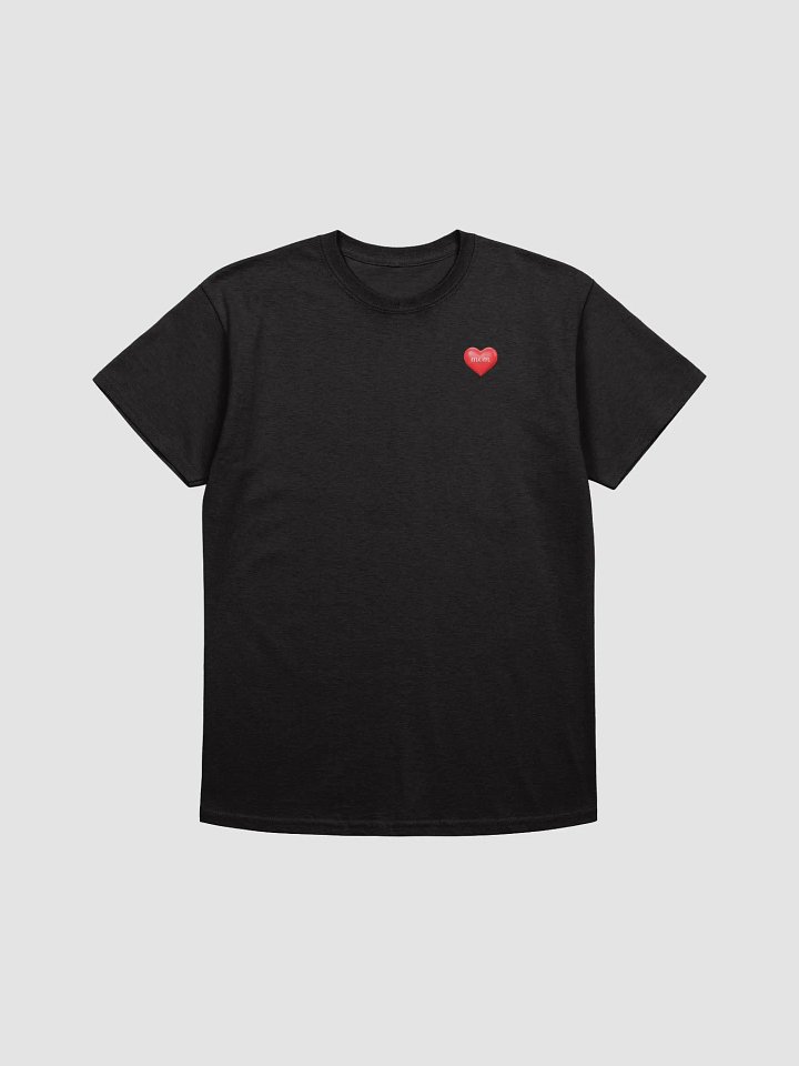'Mom' Red Heart Unisex Tee product image (1)