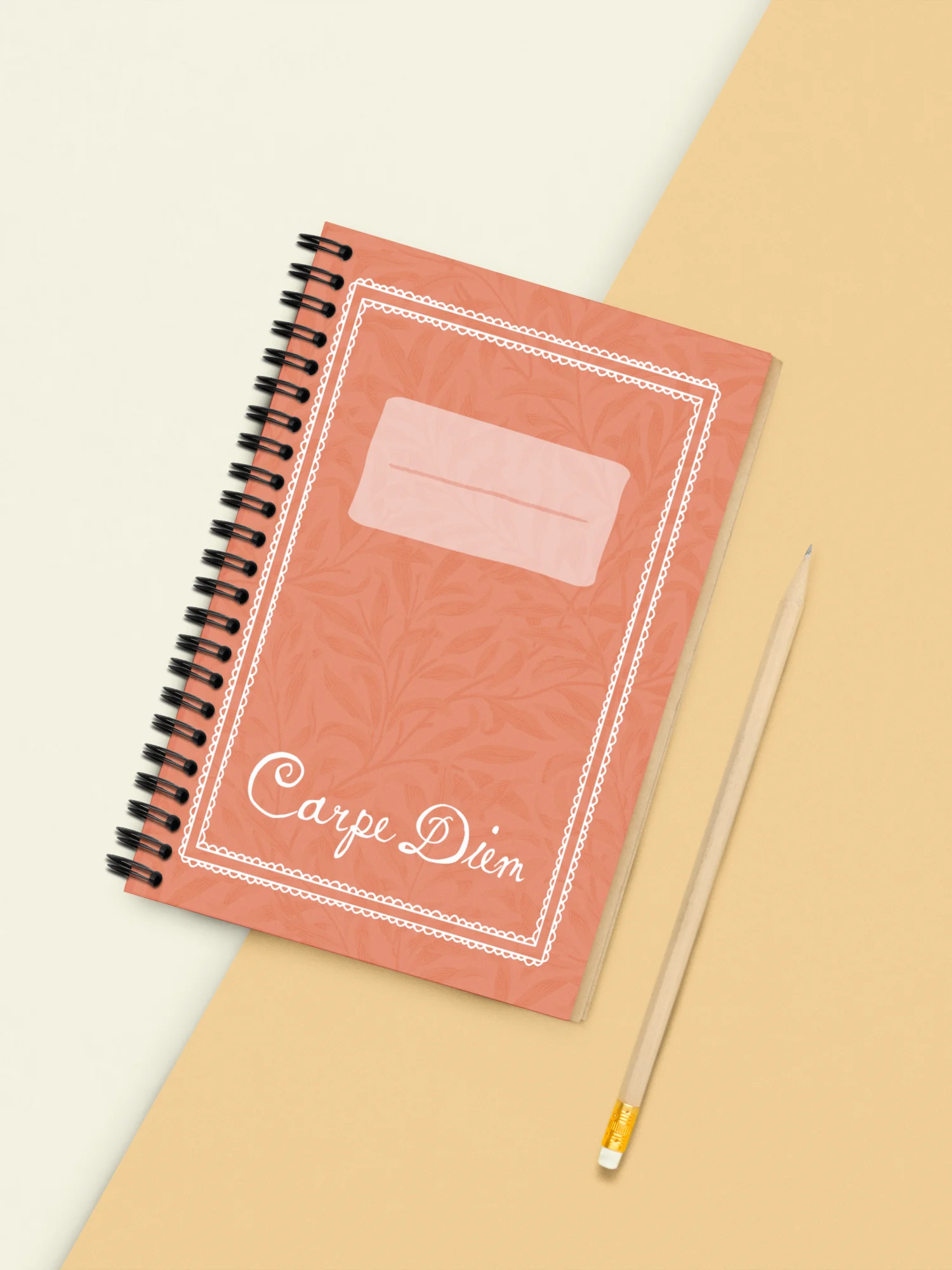 Carpe Diem Notebook Red product image (1)