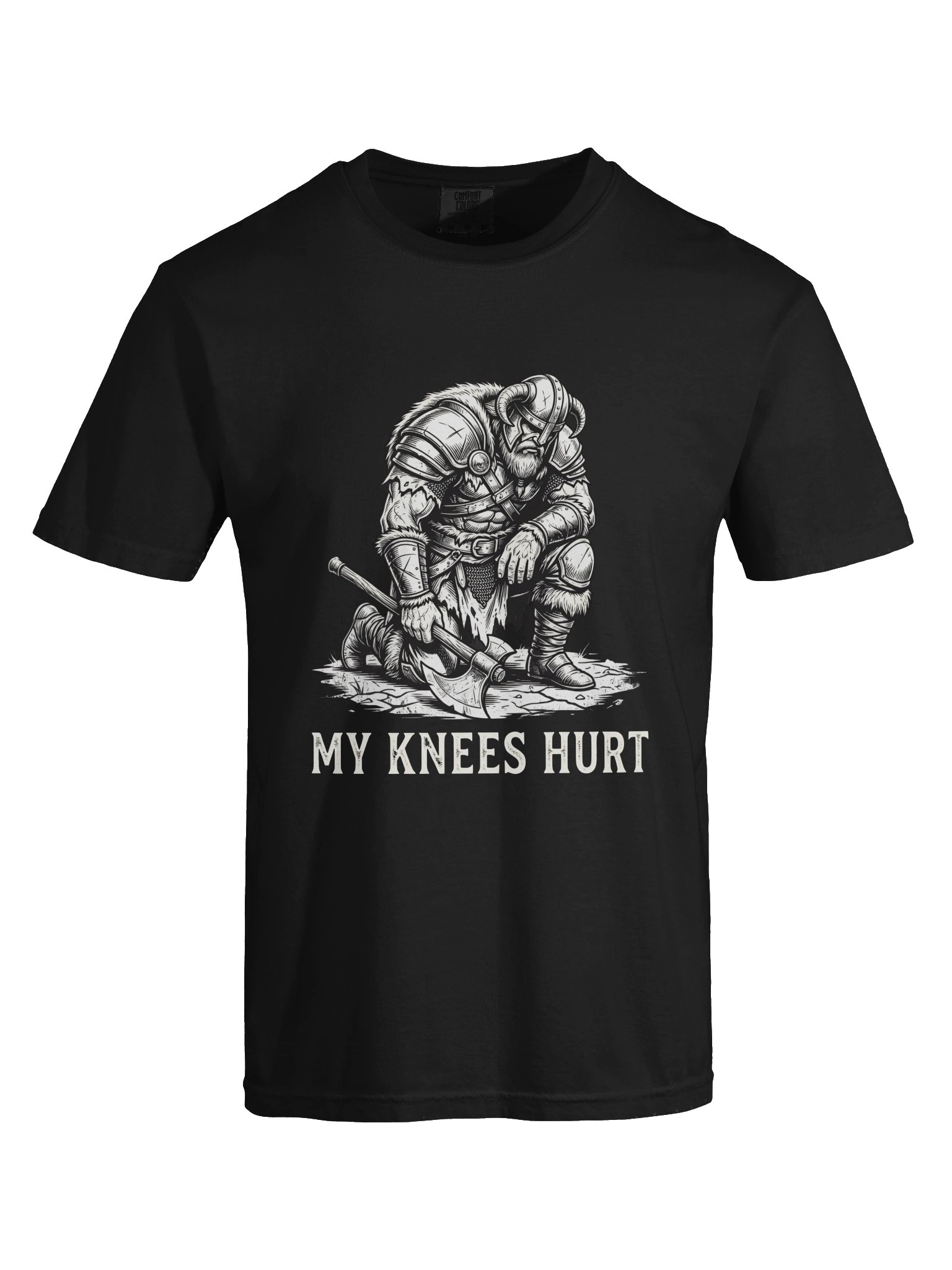 My Knees Hurt Viking T-Shirt | Comfort Colors product image (6)