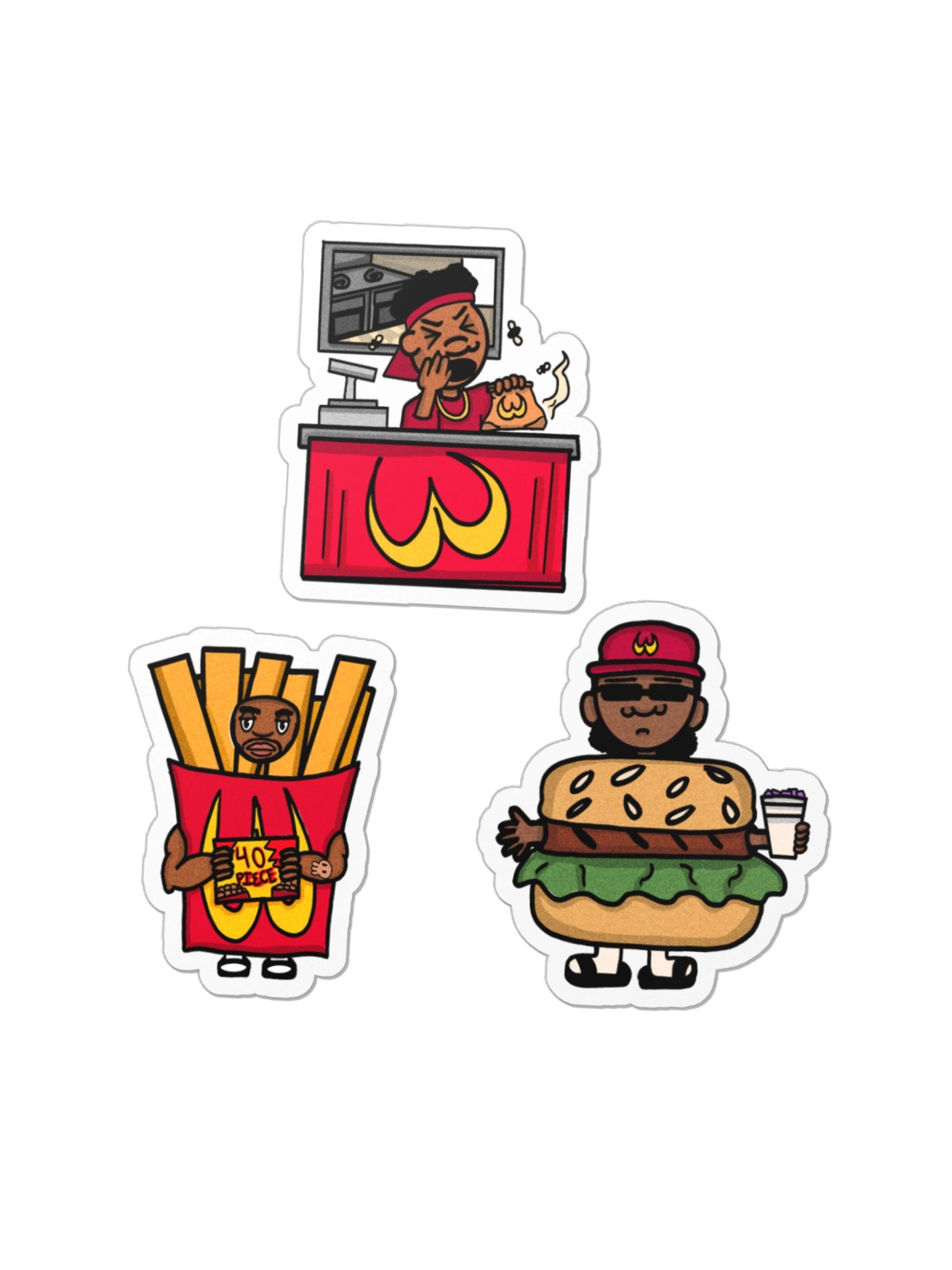 ☆ PATNAS @ WORK sticker pack #1 ☆ product image (1)