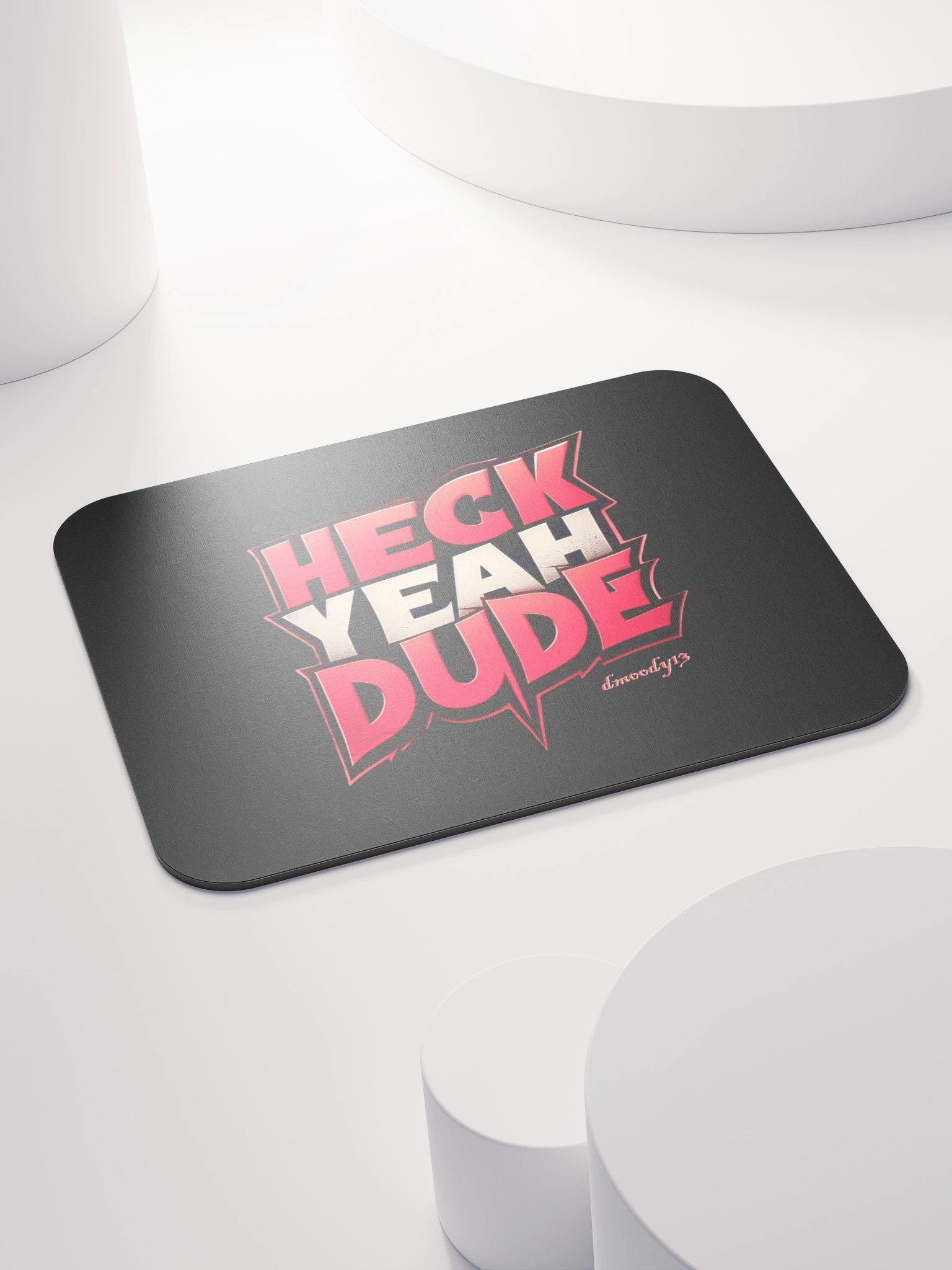HECK YEAH DUDE Mouse Pad product image (4)