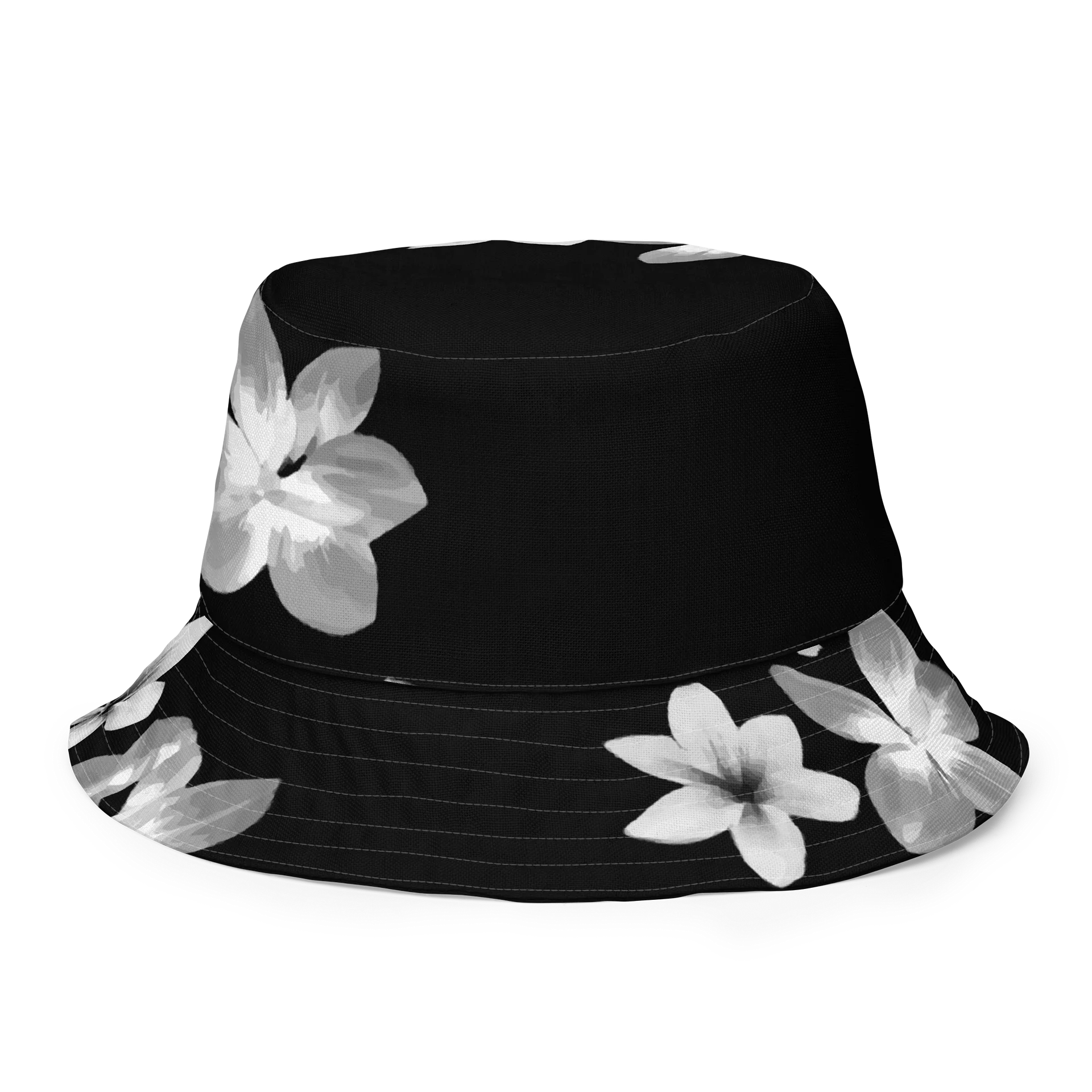 Volcanic Ash - Caribbean Soufriere Flower Print | Reversible Bucket Hat product image (8)