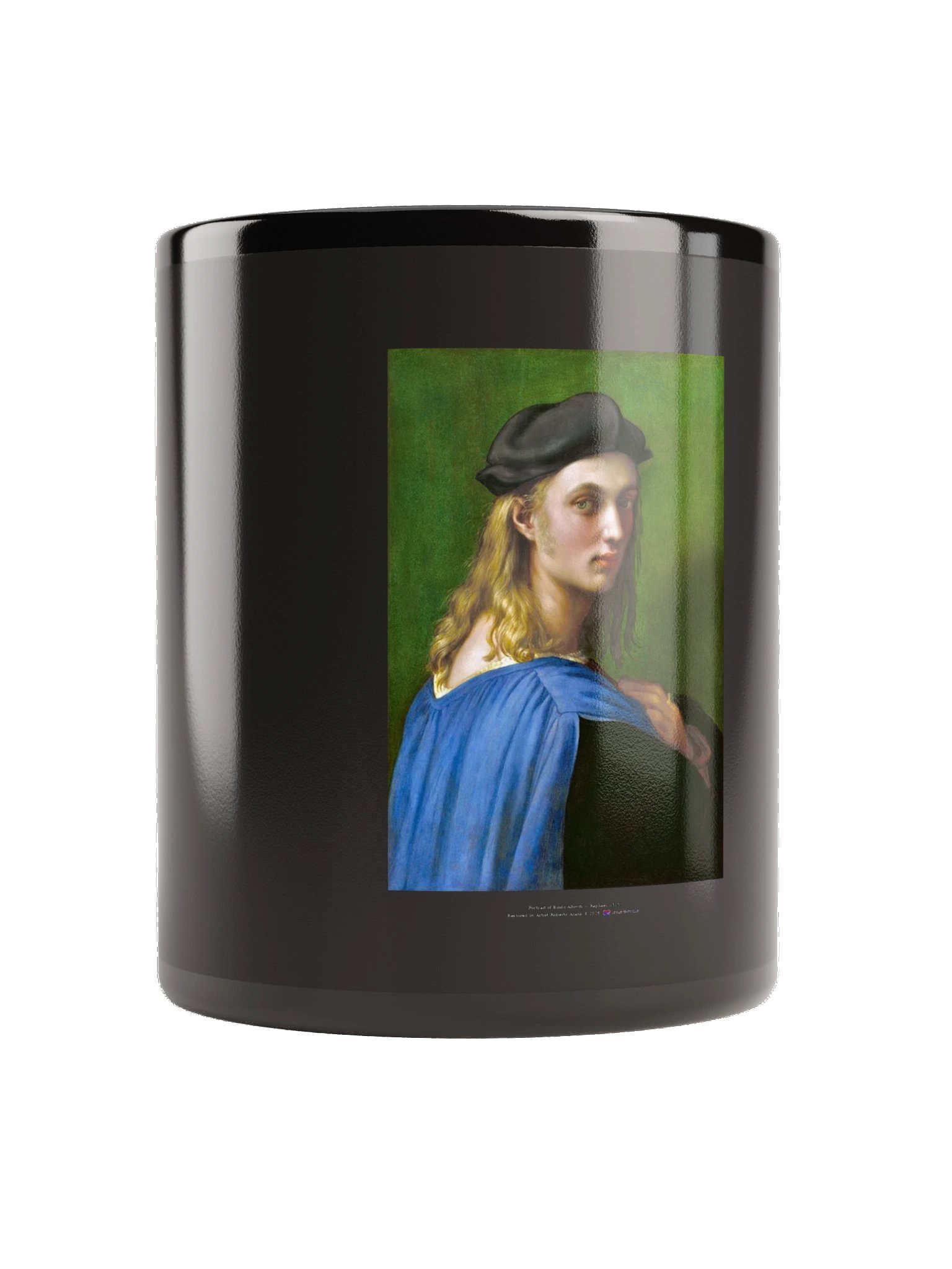 Portrait of Bindo Altoviti — Black Mug product image (2)