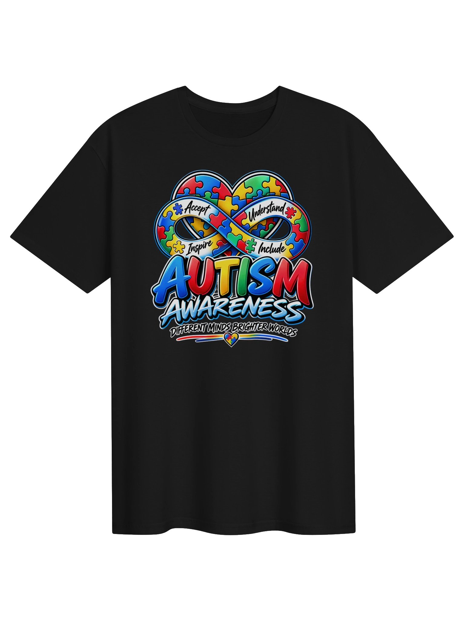 Blacktop Brand "Autism Awareness" Classic Tee product image (3)