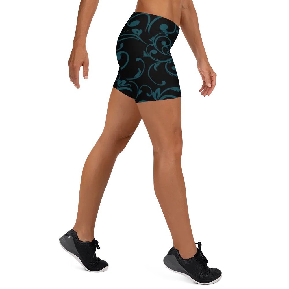 Dark Teal Activewear Shorts product image (10)