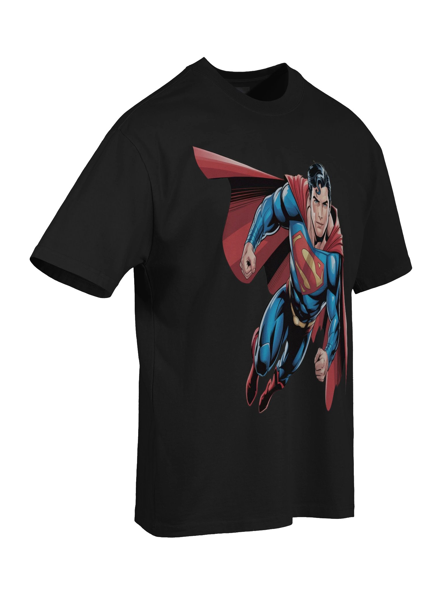 Superman Shadow Soar Oversized Faded T-Shirt product image (8)