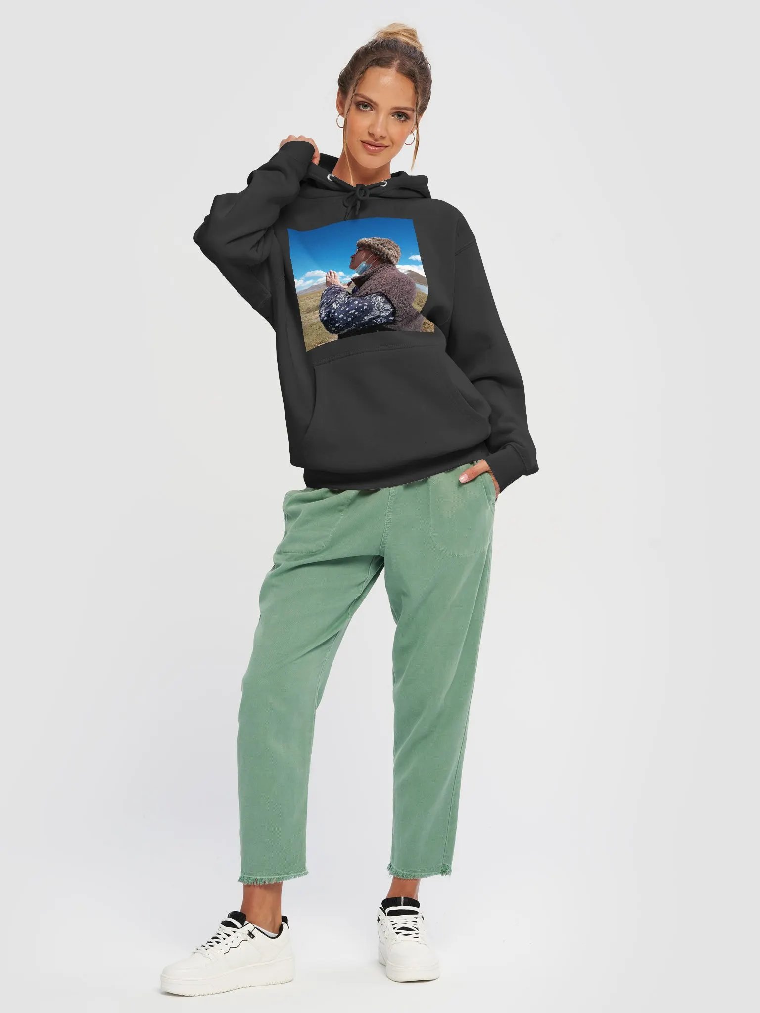 Lane Seven Premium Pullover Hoodie: pray product image (39)