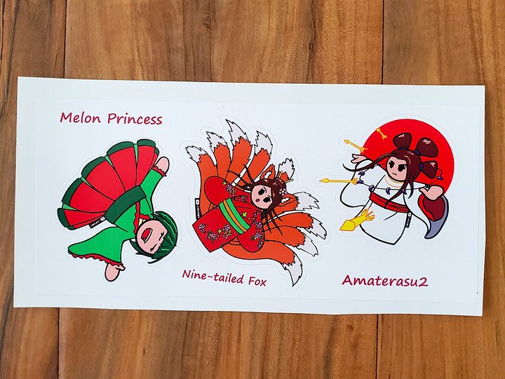 3-Pack Stickers product image (2)