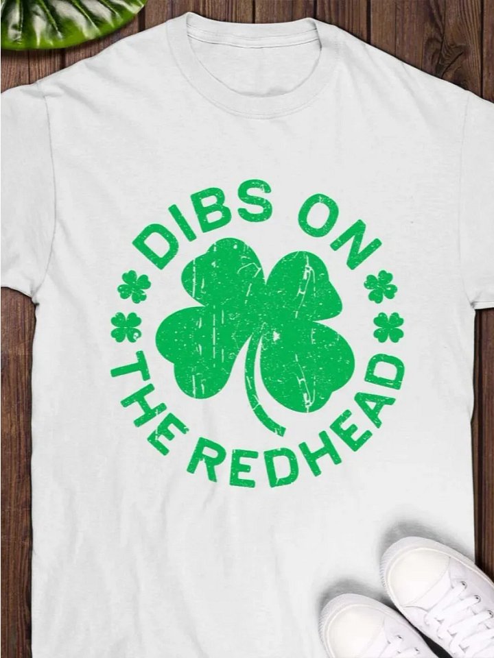 Dibs On The Redhead 2025 T-shirt product image (1)