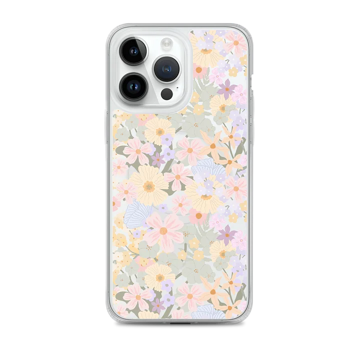 Pastel Floral Cottagecore MagSafe Case product image (2)