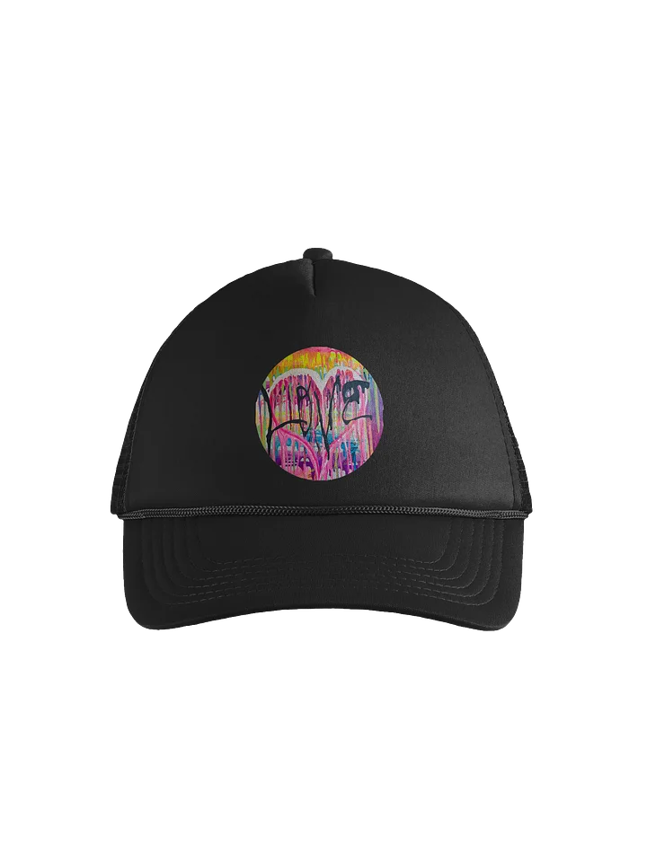 Graffiti Heart Foam Trucker Hat product image (1)
