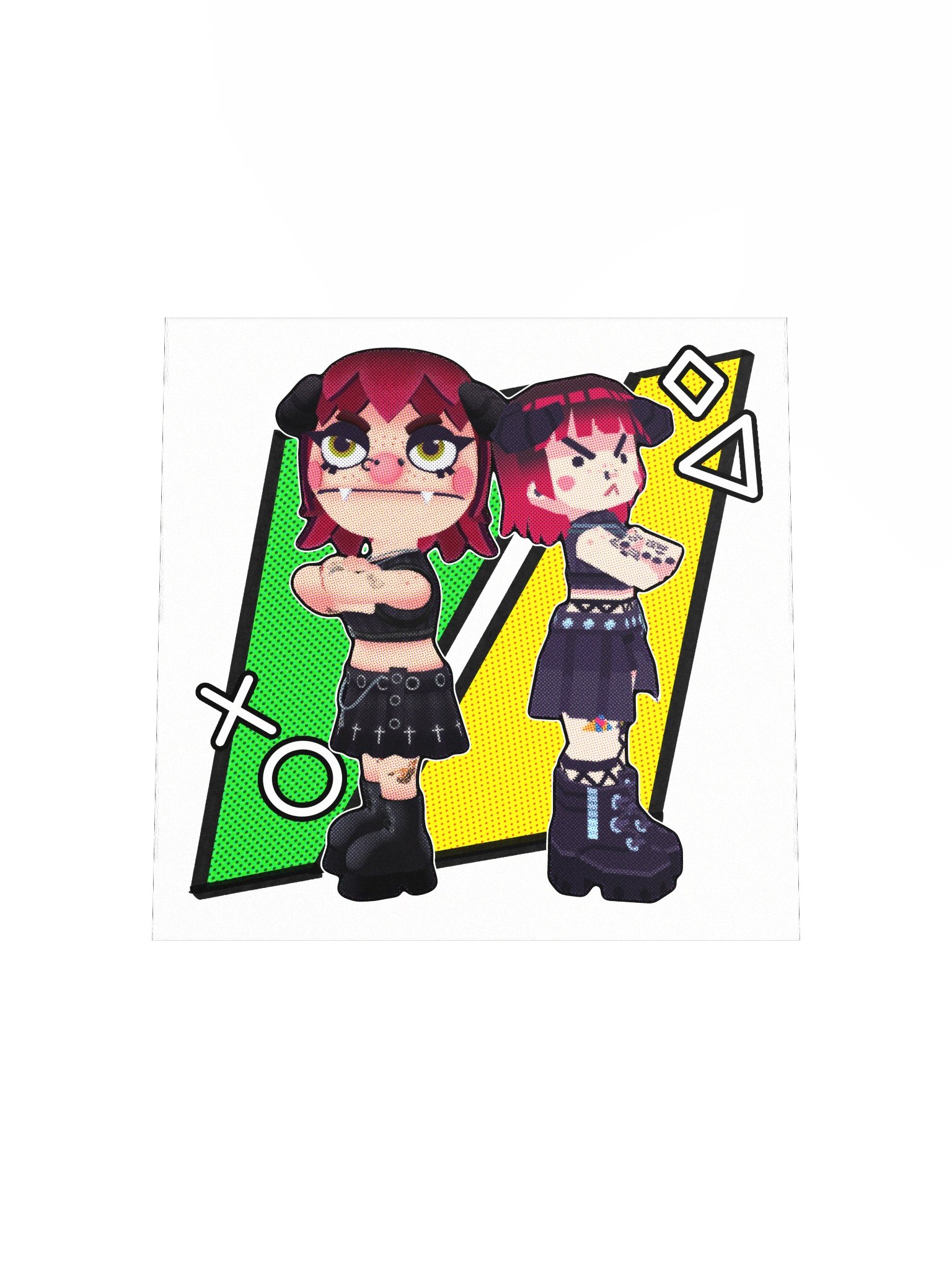 Puppet X Low-Poly Comic Poster product image (15)