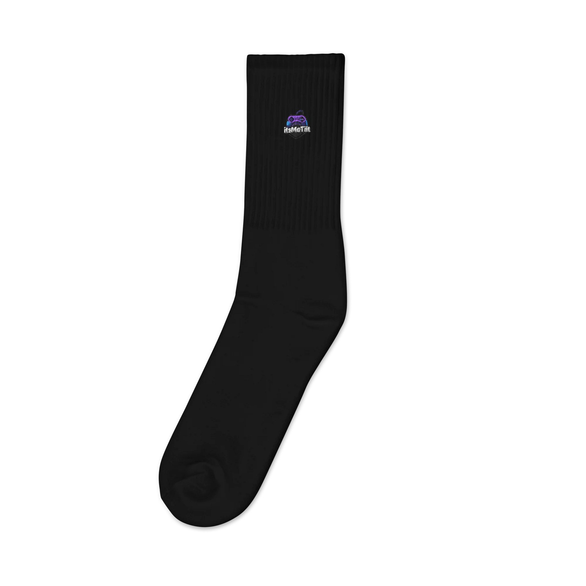 Game On Embroidered Crew Socks product image (1)