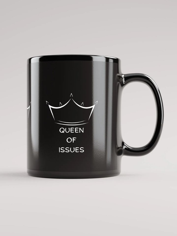Queen Of Issues Mug-Black product image (2)