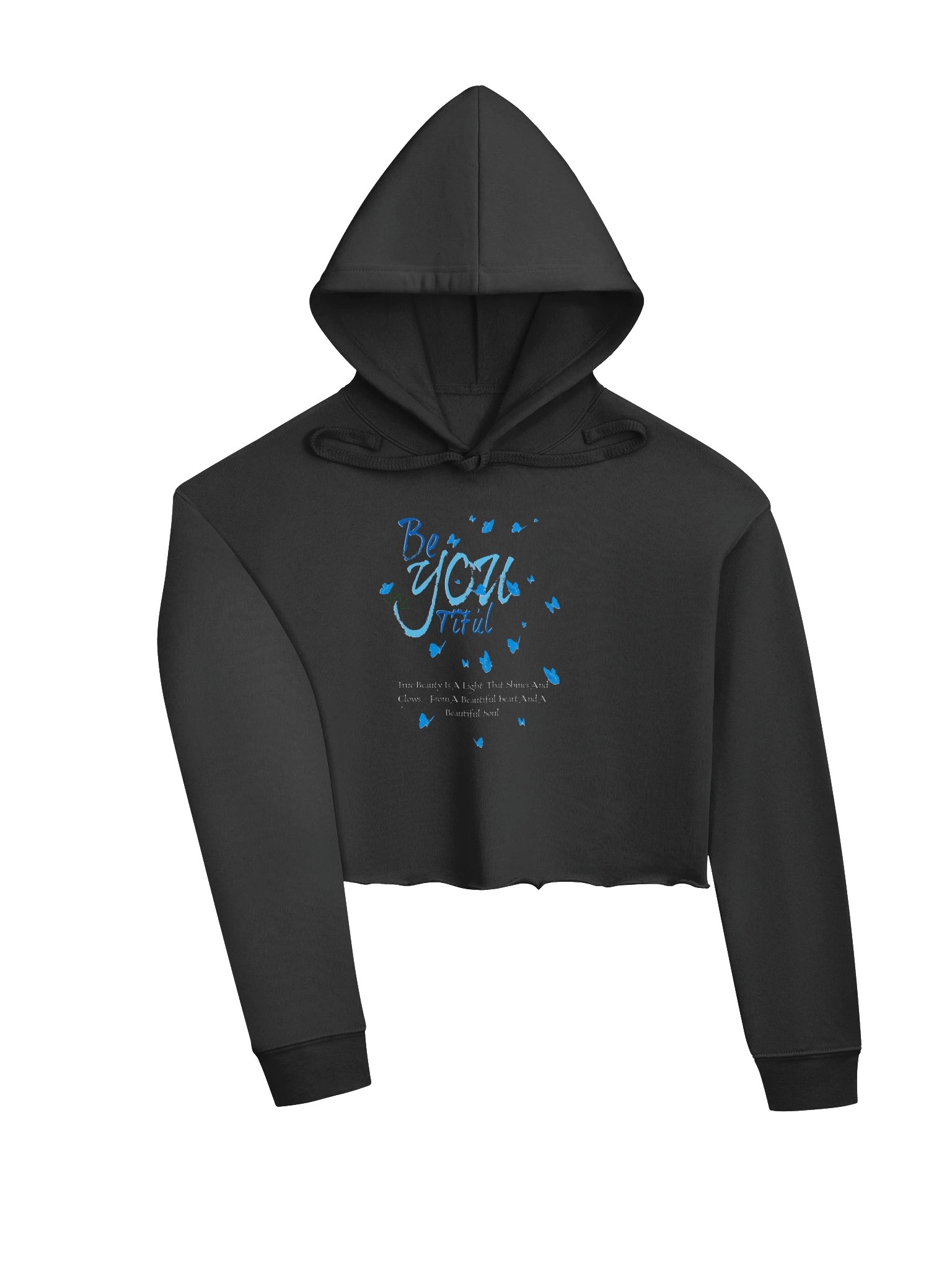 Be-You-Tiful Butterfly Crop Hoodie product image (3)