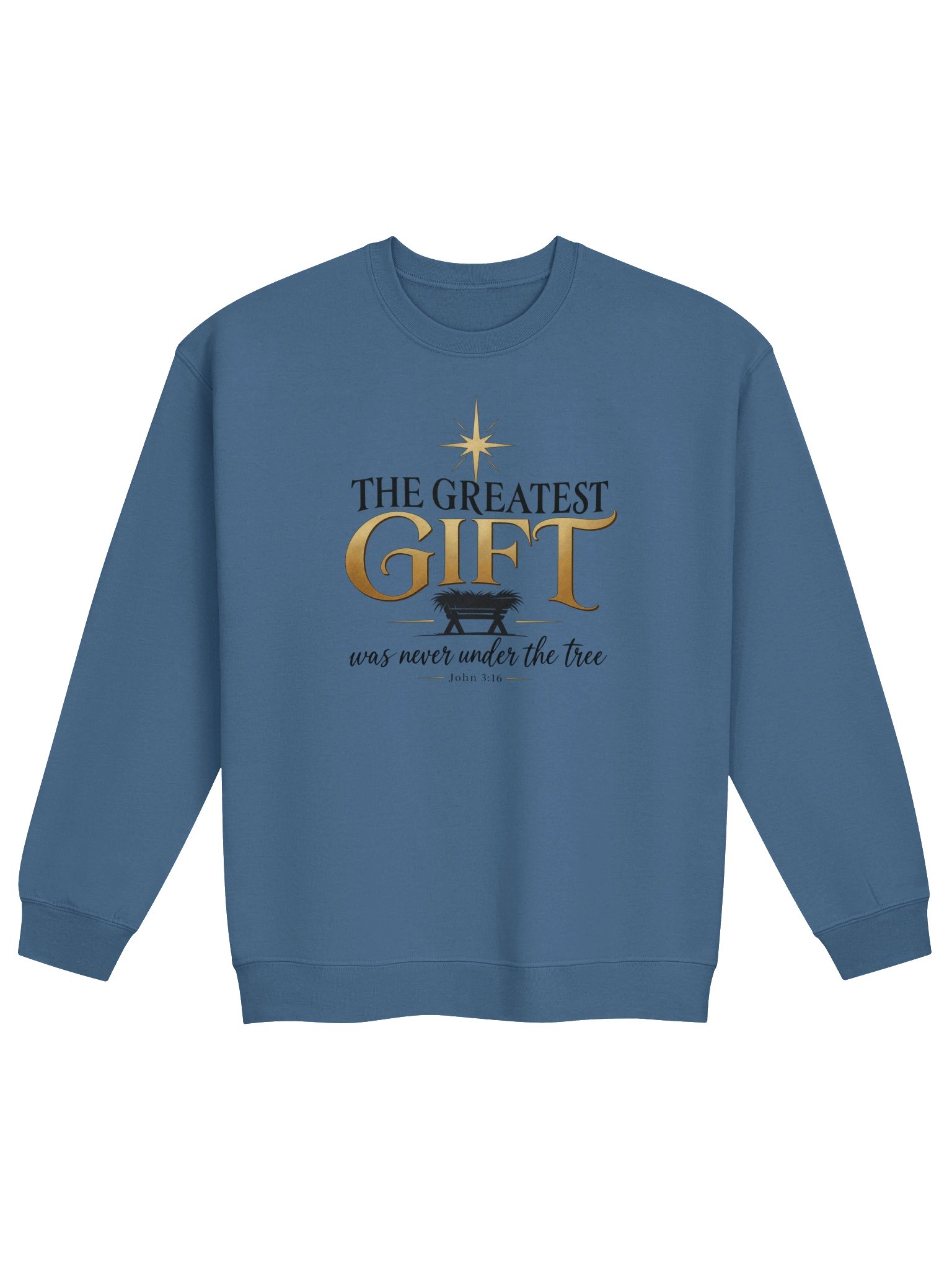 The Greatest Gift Crewneck Sweatshirt | John 3:16 product image (41)