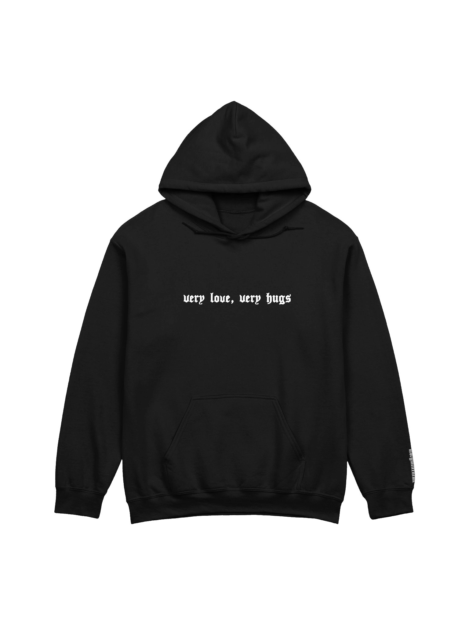 Very Love, Very Hugs Pullover Hoodie - Grunge Edition product image (1)