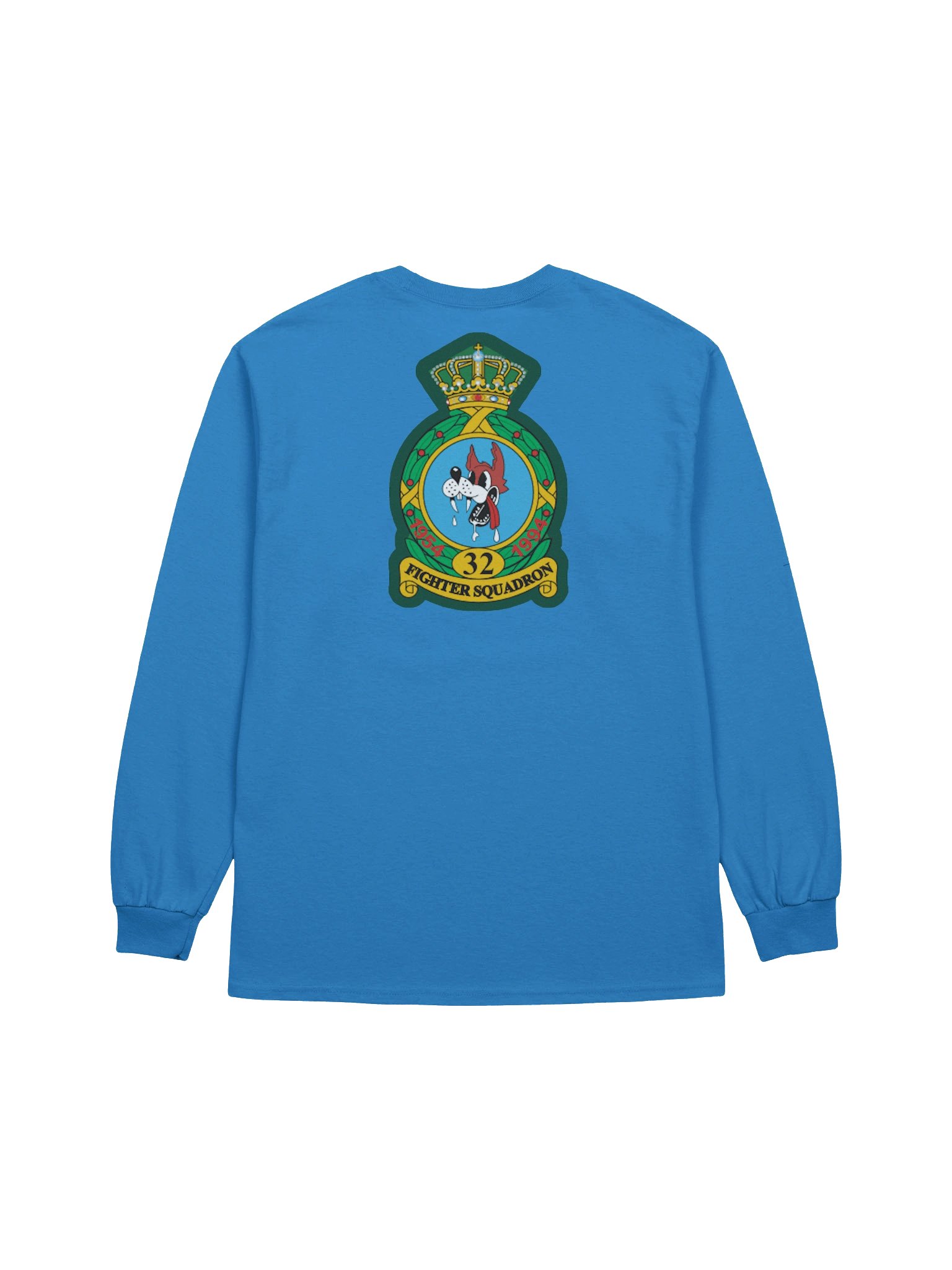 32nd Tactical Fighter Squadron Cotton Long Sleeve T-Shirt product image (2)