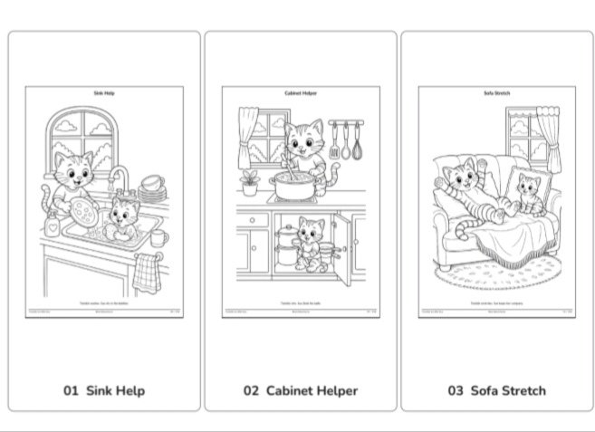 FREE SAMPLE: (5 Printable Coloring Pages) Twinkle & Little Sue: Free Sample Pack product image (4)
