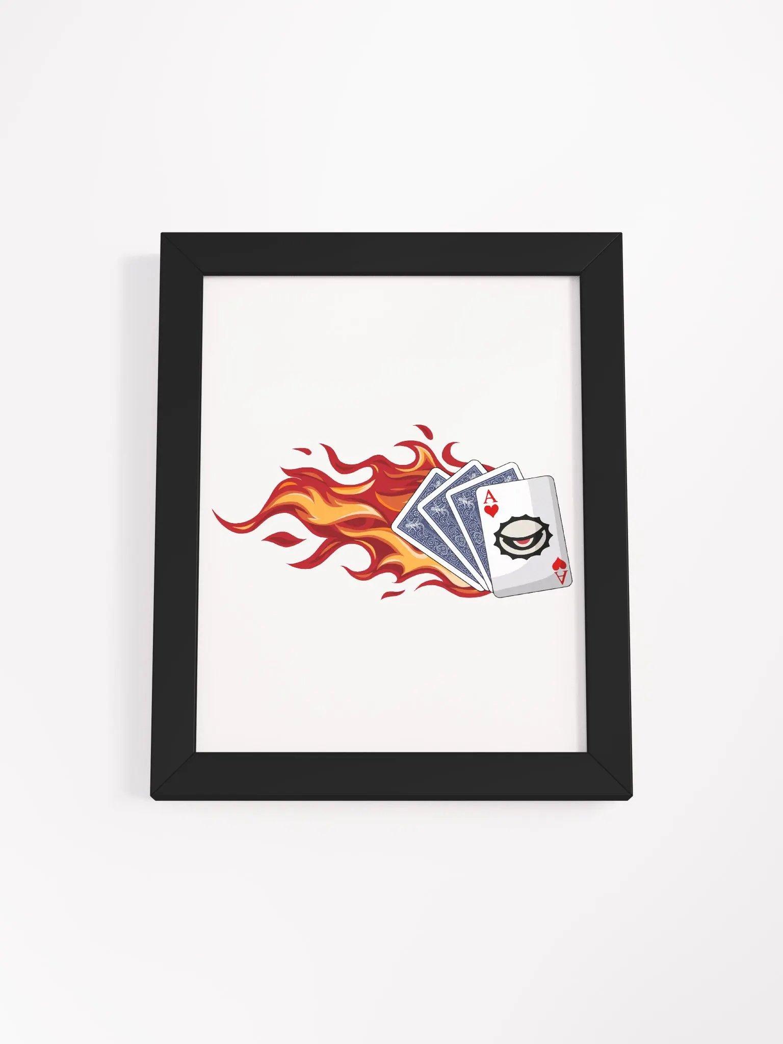 LUCKY ACES FRAMED POSTER product image (1)
