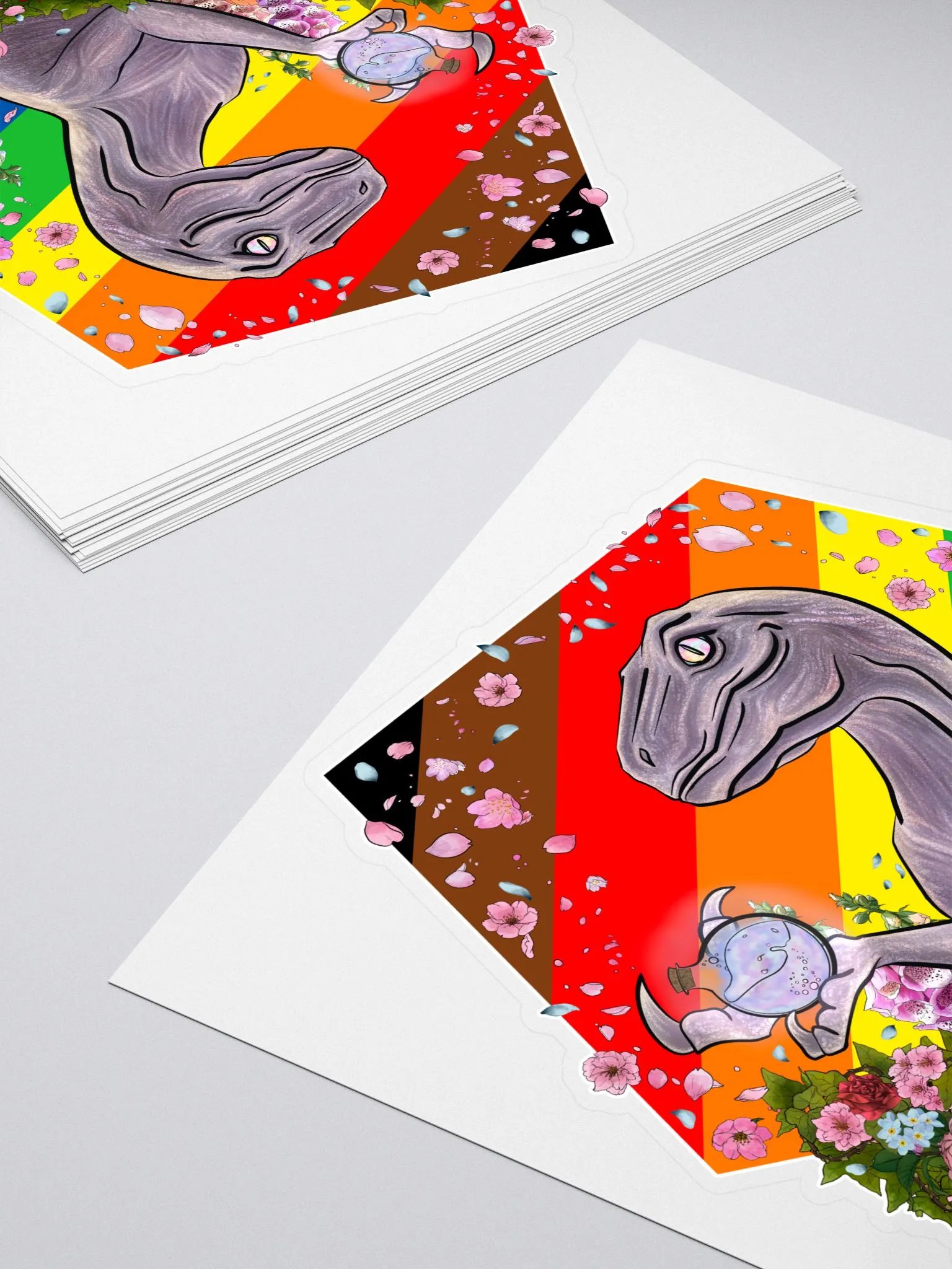 Rainbow Raptor Witch product image (4)
