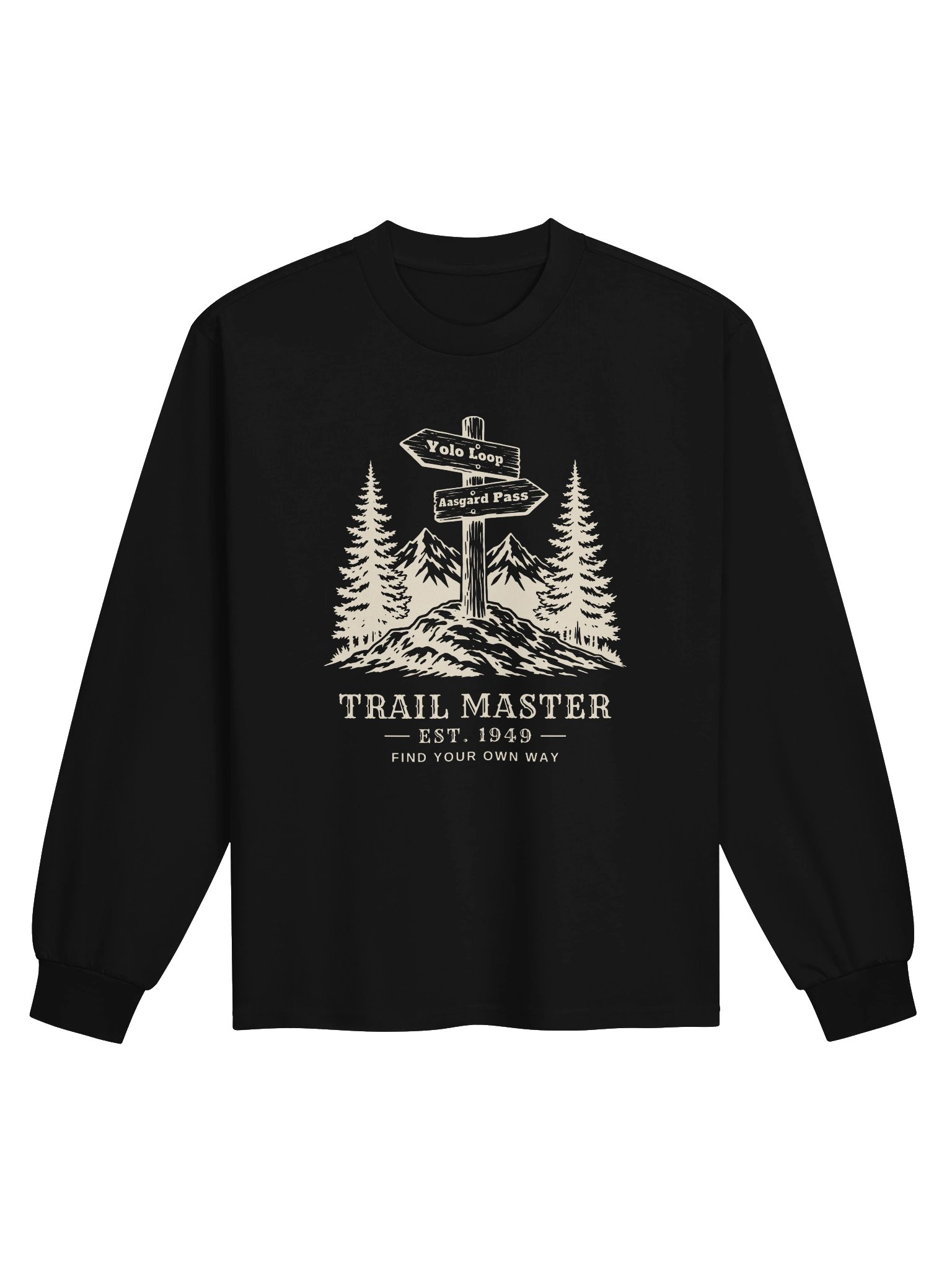Trailhead Signpost Long Sleeve product image (1)