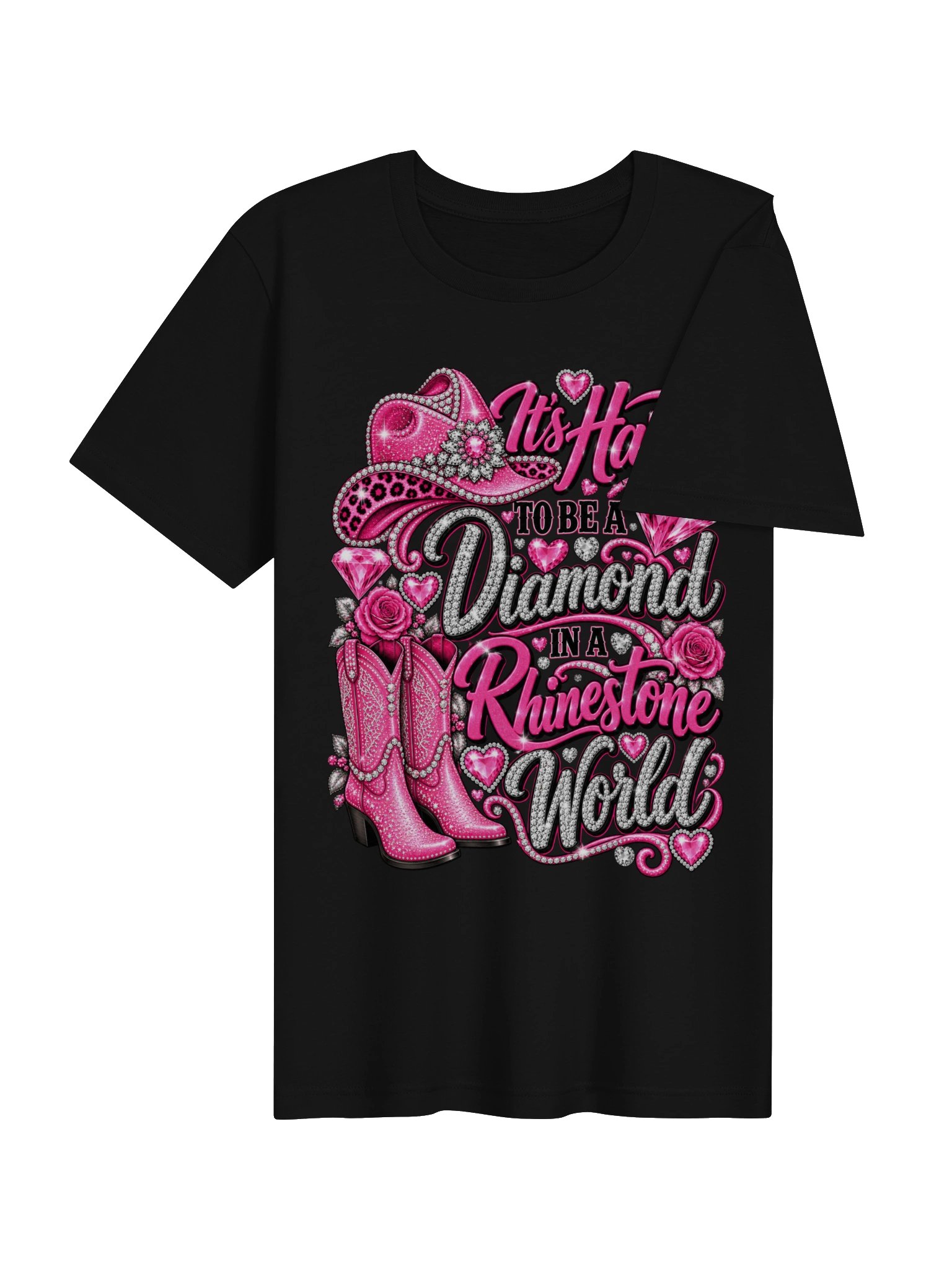 Rhinestone World Diamond Cowgirl Tee product image (29)