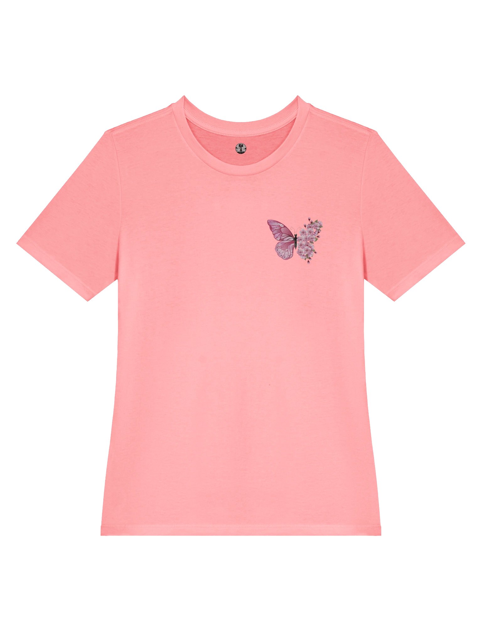 Sakura Butterfly Womens Heart Shirt product image (14)