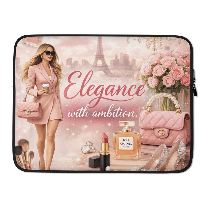 Eiffel Elegance Laptop Sleeve product image (2)