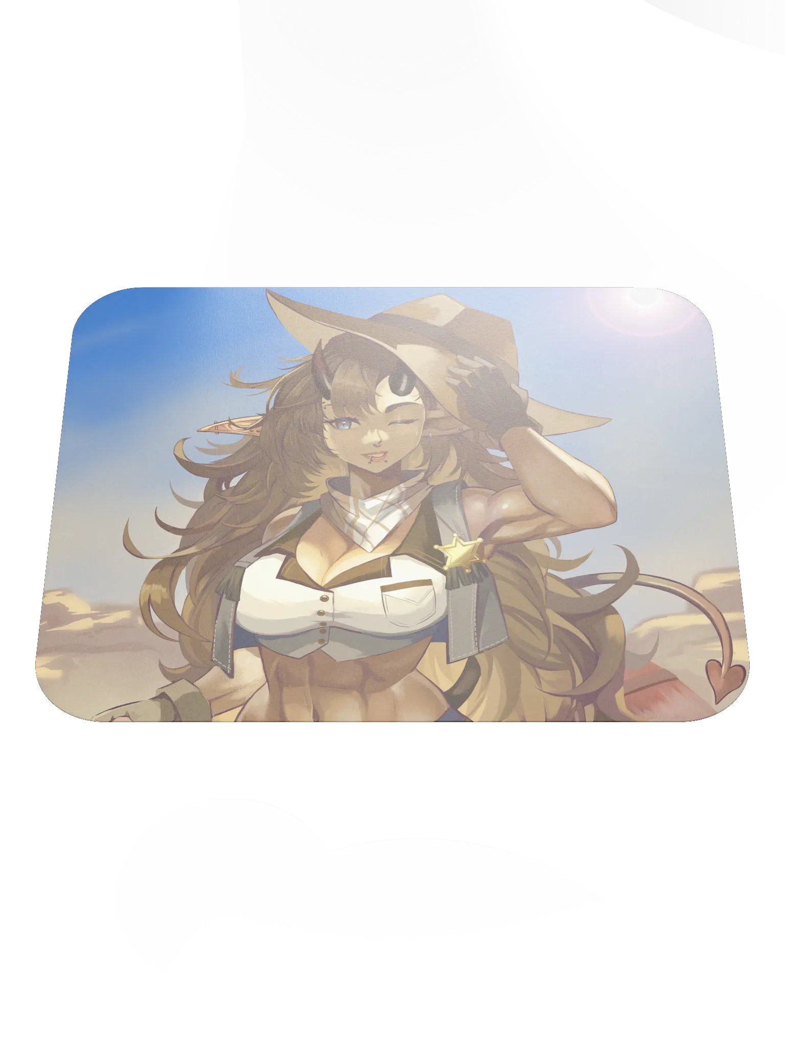 Desert Cowboy Mouse Pad product image (1)
