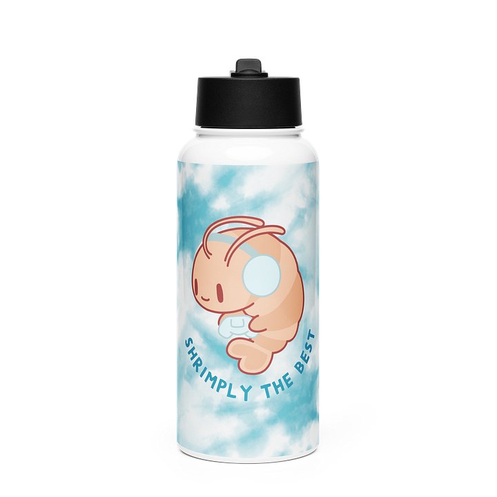 Shrimpy Gamer Water Bottle product image (1)