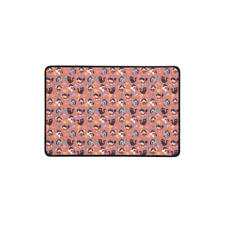 Whimsical Cat Desk Mat product image (1)