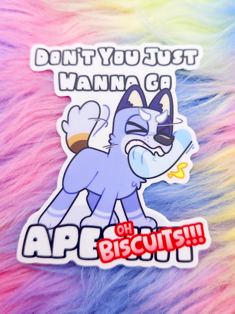 Blue Doggies | Sticker Set product image (3)