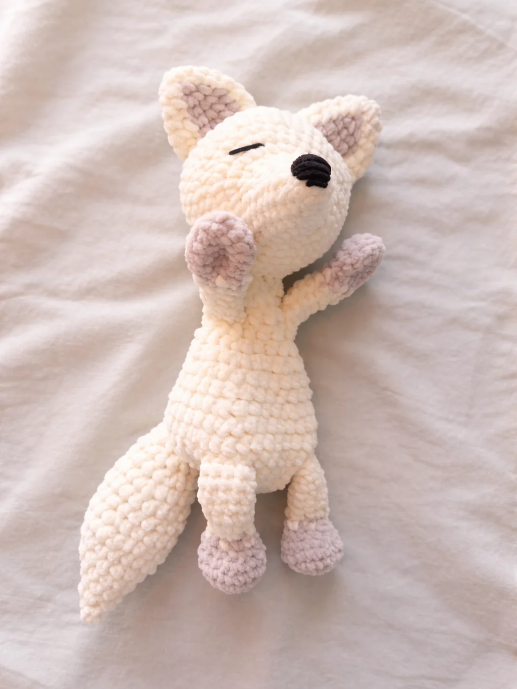 Crochet Pattern: Birk the Sleepy Fox PDF - US terms product image (4)