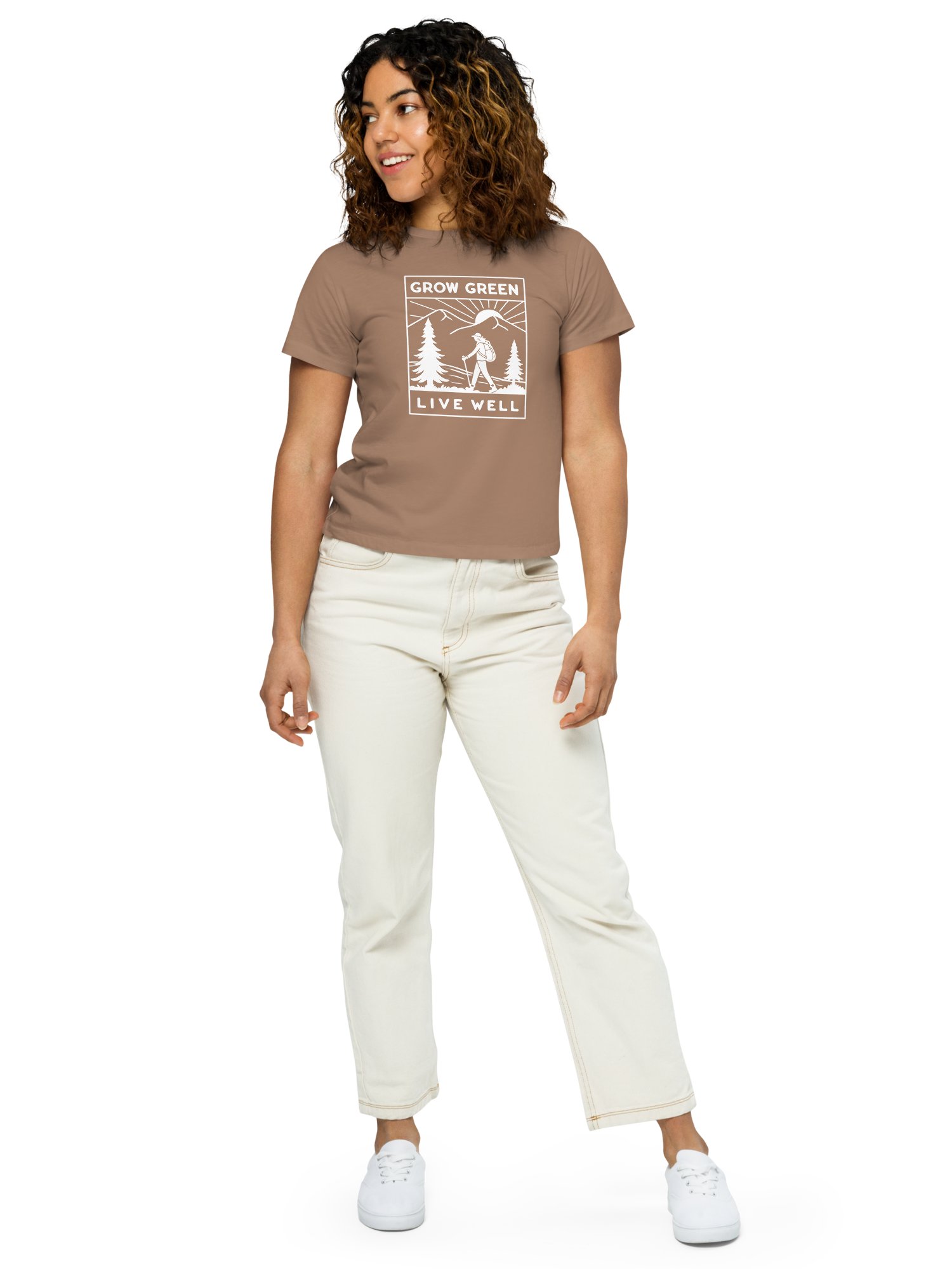 Grow Green Live Well High Waisted Tee product image (2)