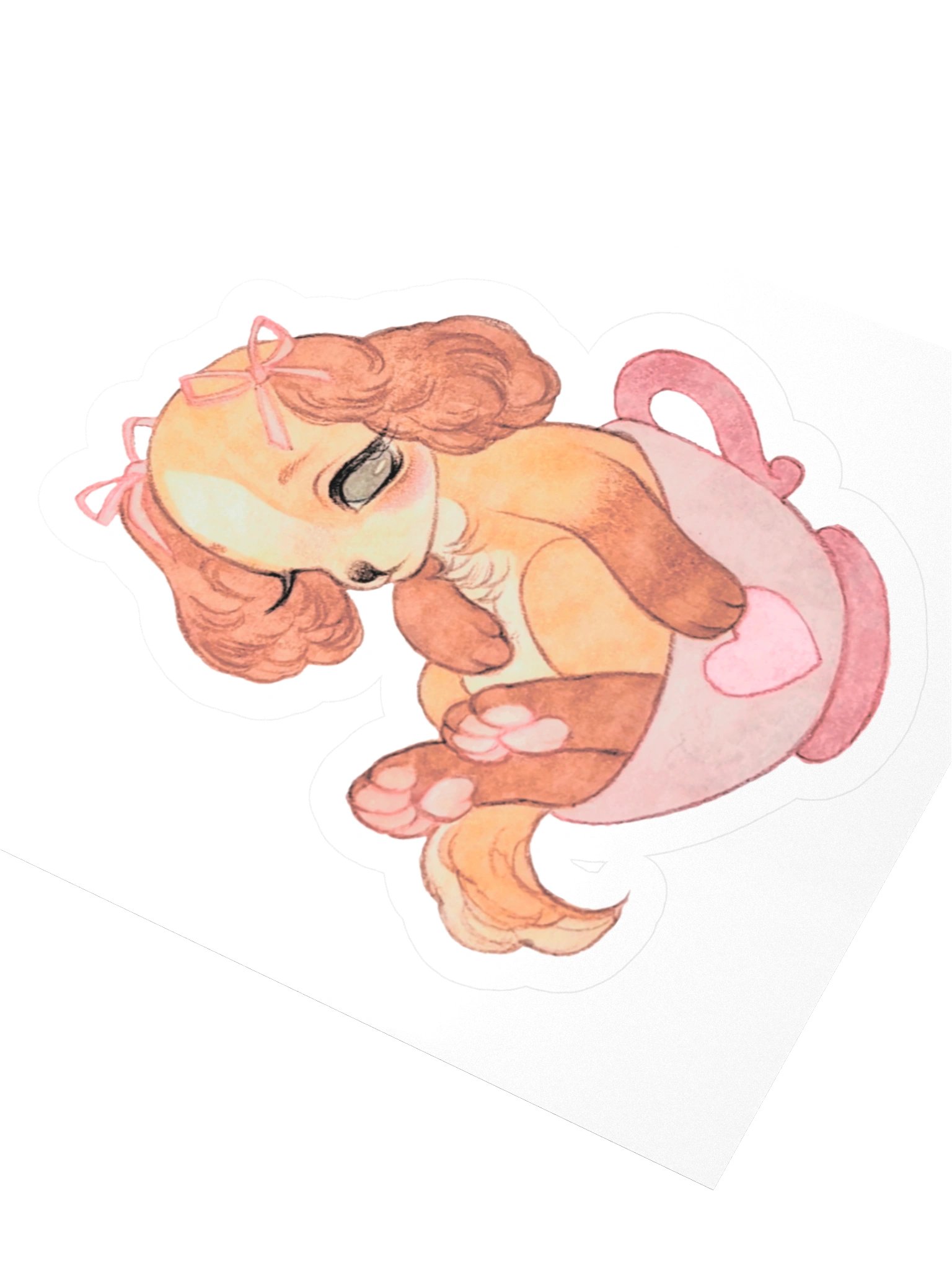 Pup in a Cup Sticker product image (3)
