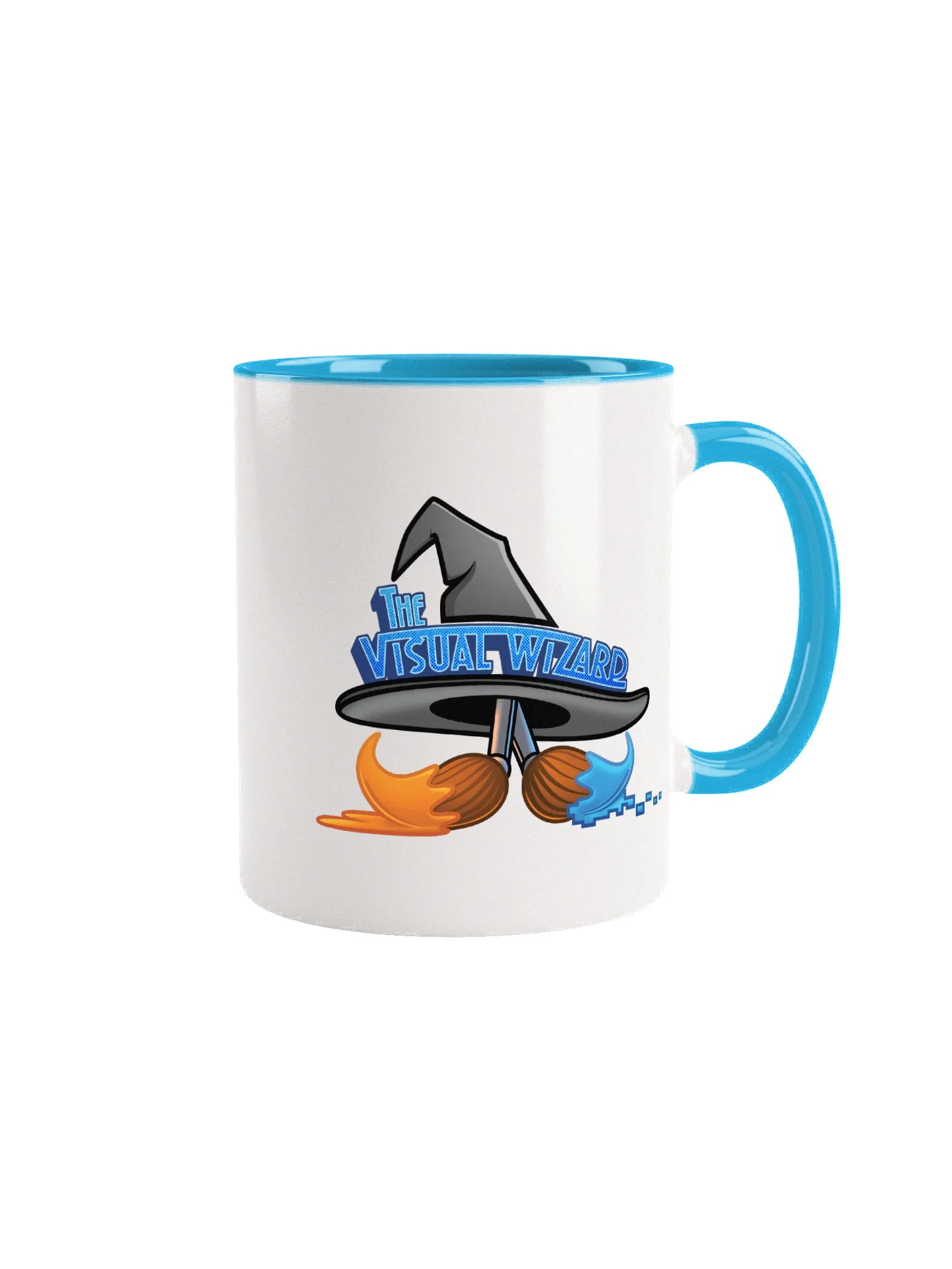 The Viz Wiz Logo (Full Color) Ambidextrous Coffee Mug of Holding product image (1)