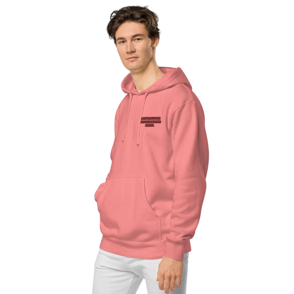 L.C. HEADPHONES ON (cherry design) embroidered pigment hoodie product image (5)