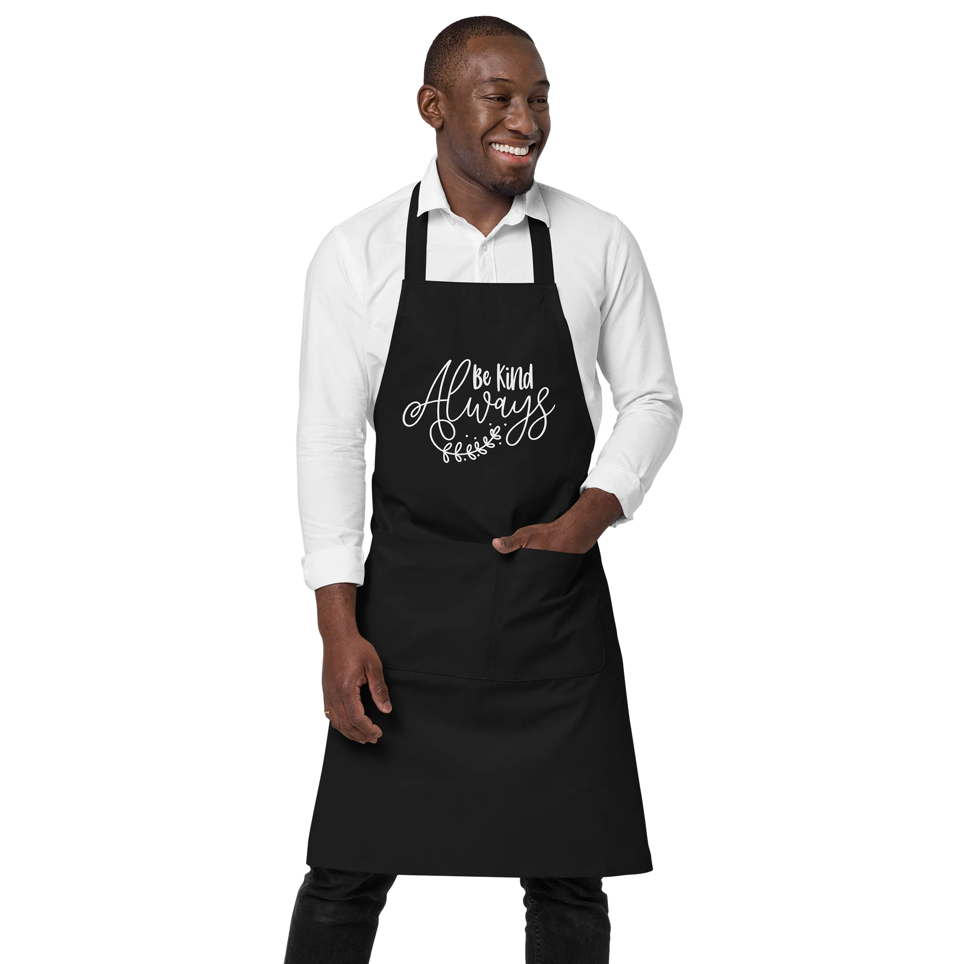Be Kind Always Organic Cotton Apron –100% Organic Cotton product image (1)