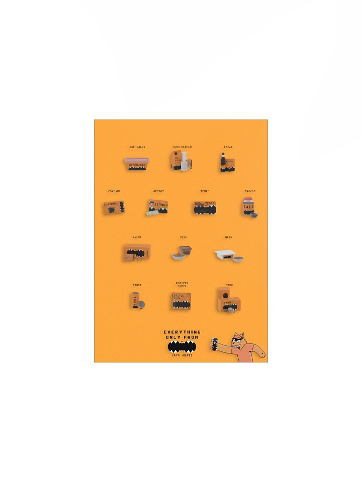 MMA | Jaya Abadi Food Selection Poster (Paper) product image (2)